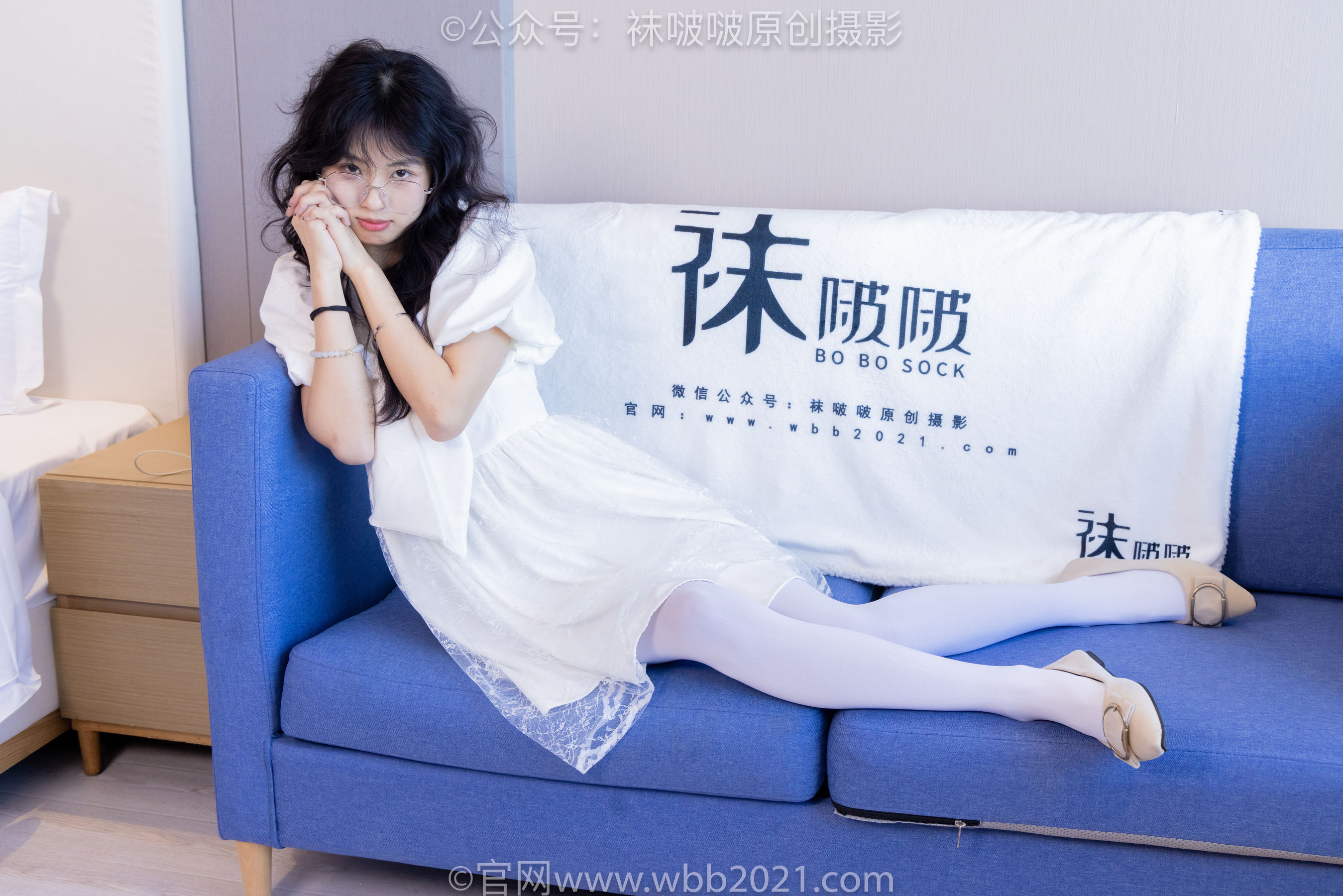 BoBoSocks袜啵啵 No.452 奶油 -平底鞋、帆布鞋、白棉袜、厚白丝、肉丝/(228P)