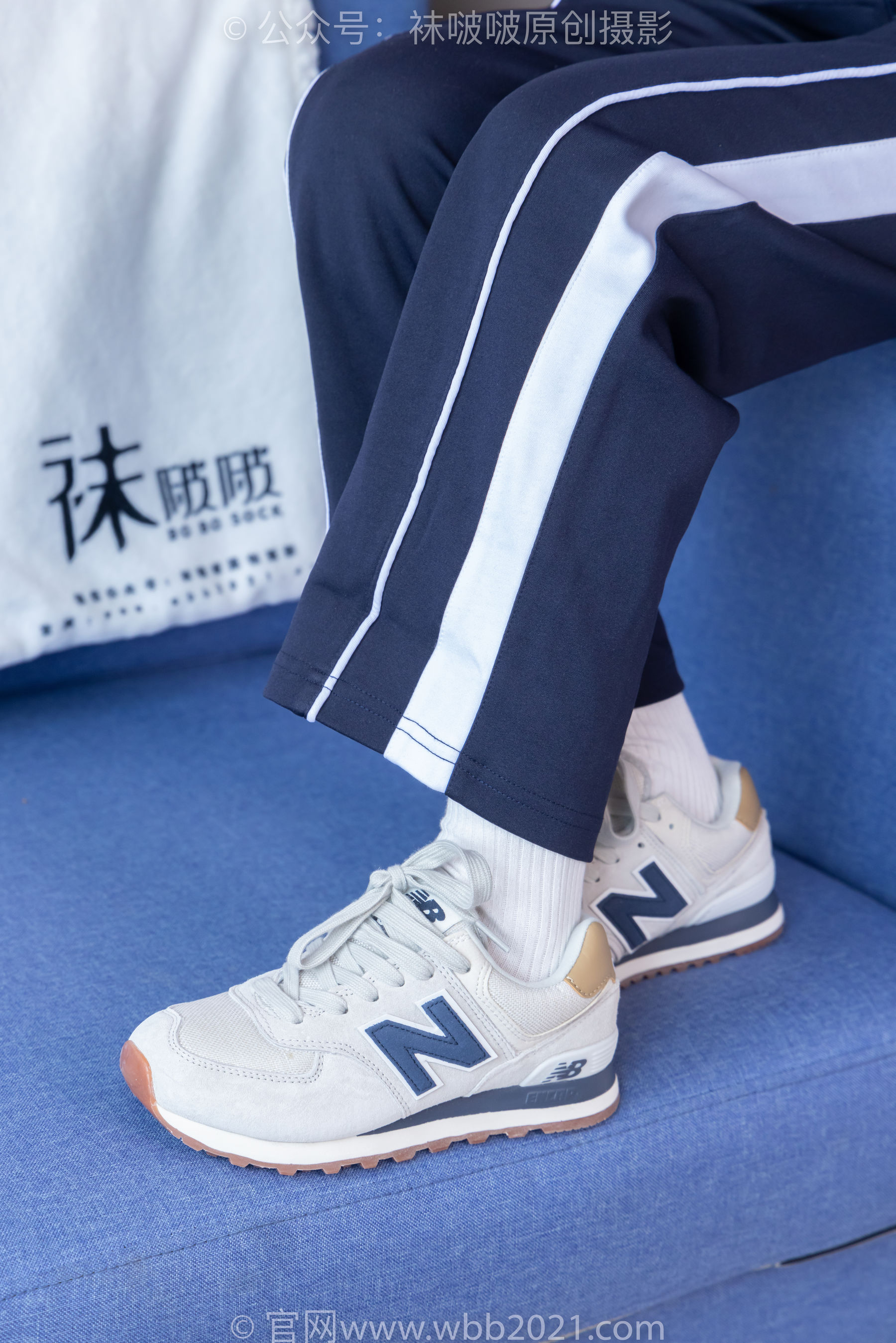 BoBoSocks袜啵啵 No.456 甜甜圈 -运动鞋、白棉袜、裸足、校服/(150P)