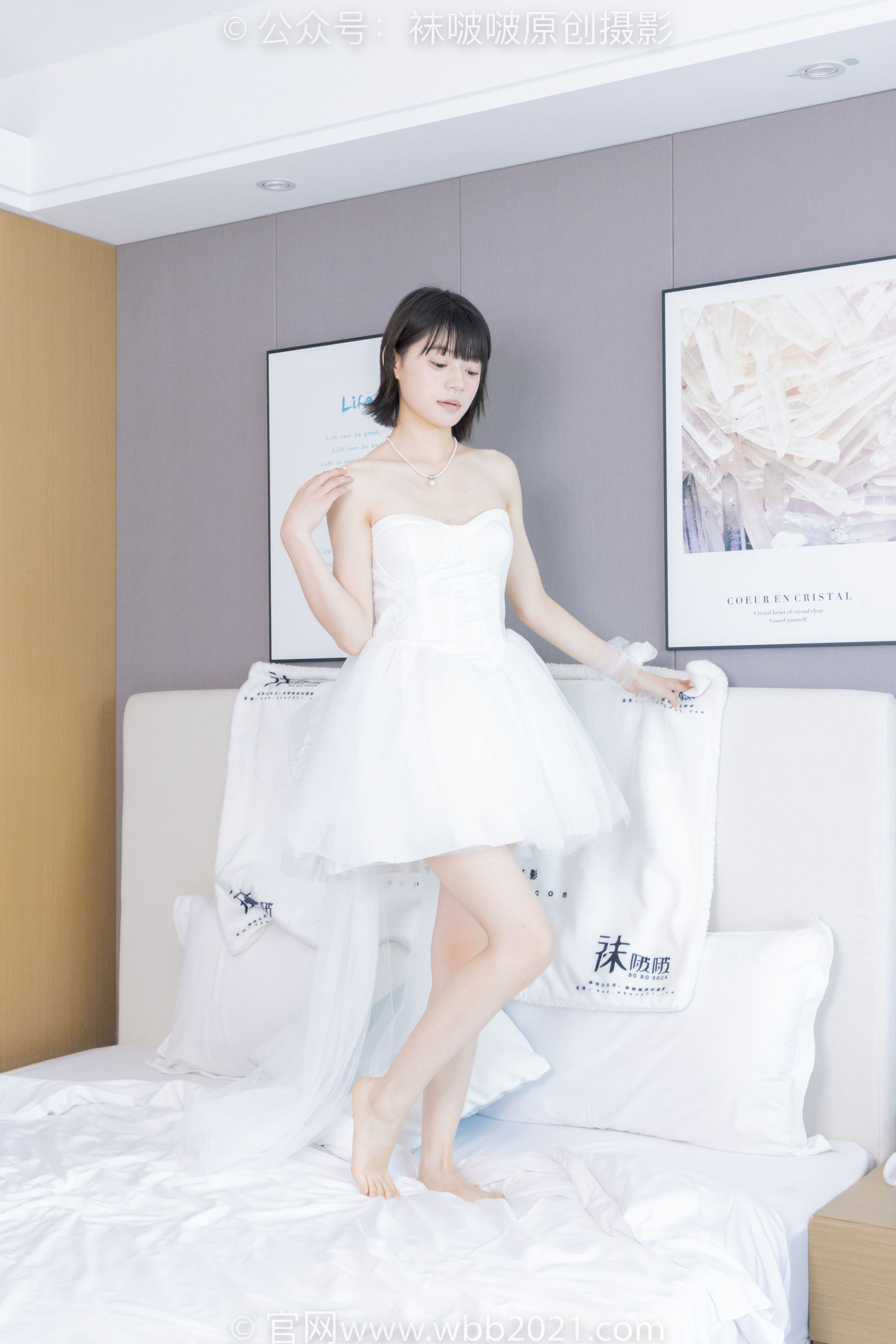 BoBoSocks袜啵啵 No.443 糯米 -高跟鞋、白丝、裸足/(139P)