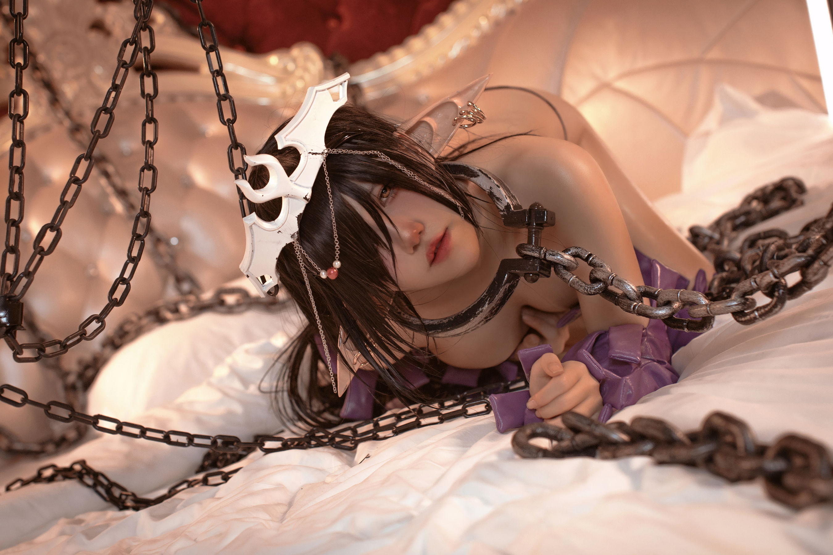 鬼马少女 阿薰kaOri - 黑獣 黑精灵女王奥利卡/(80P)