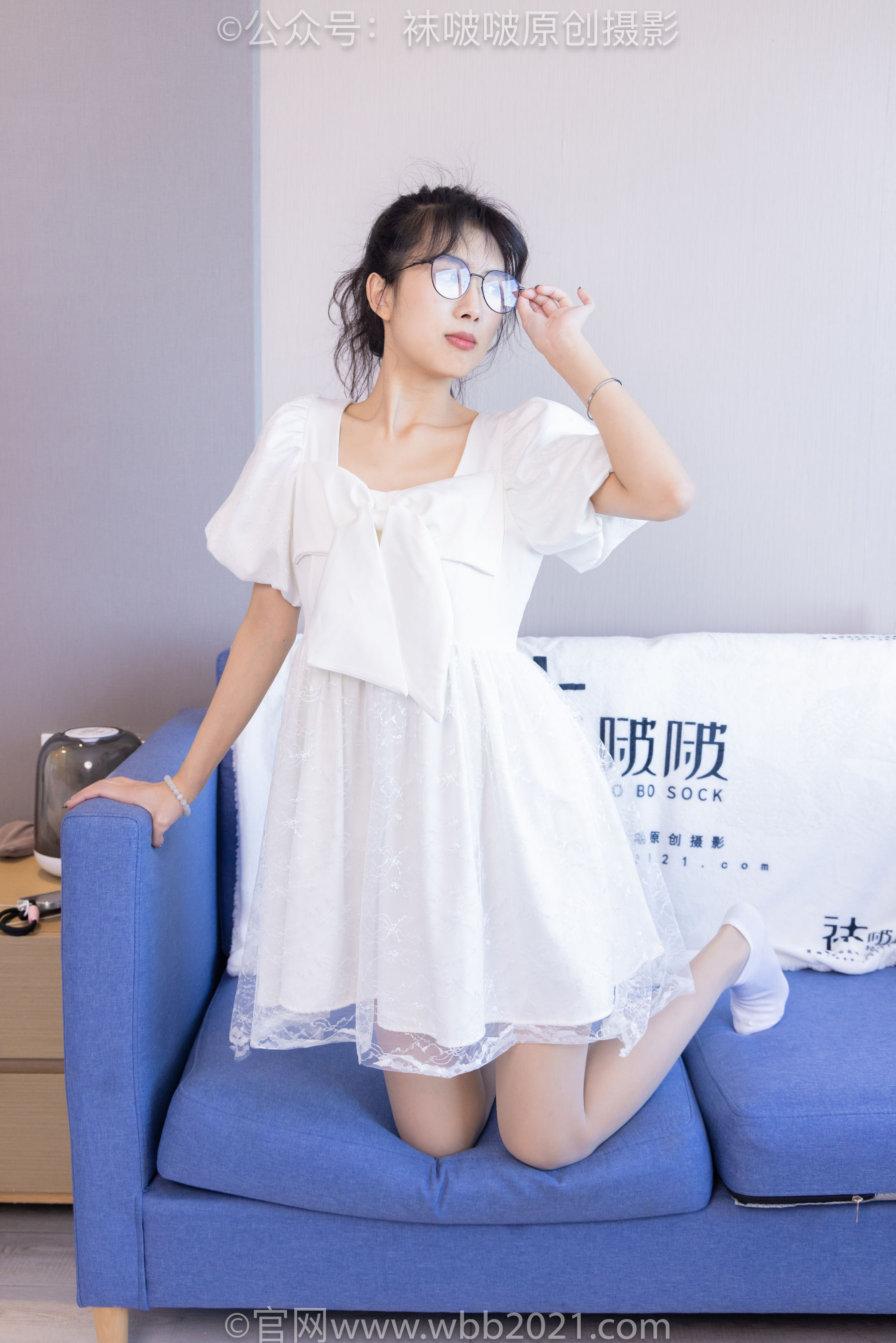 BoBoSocks袜啵啵 No.452 奶油 -平底鞋、帆布鞋、白棉袜、厚白丝、肉丝/(228P)