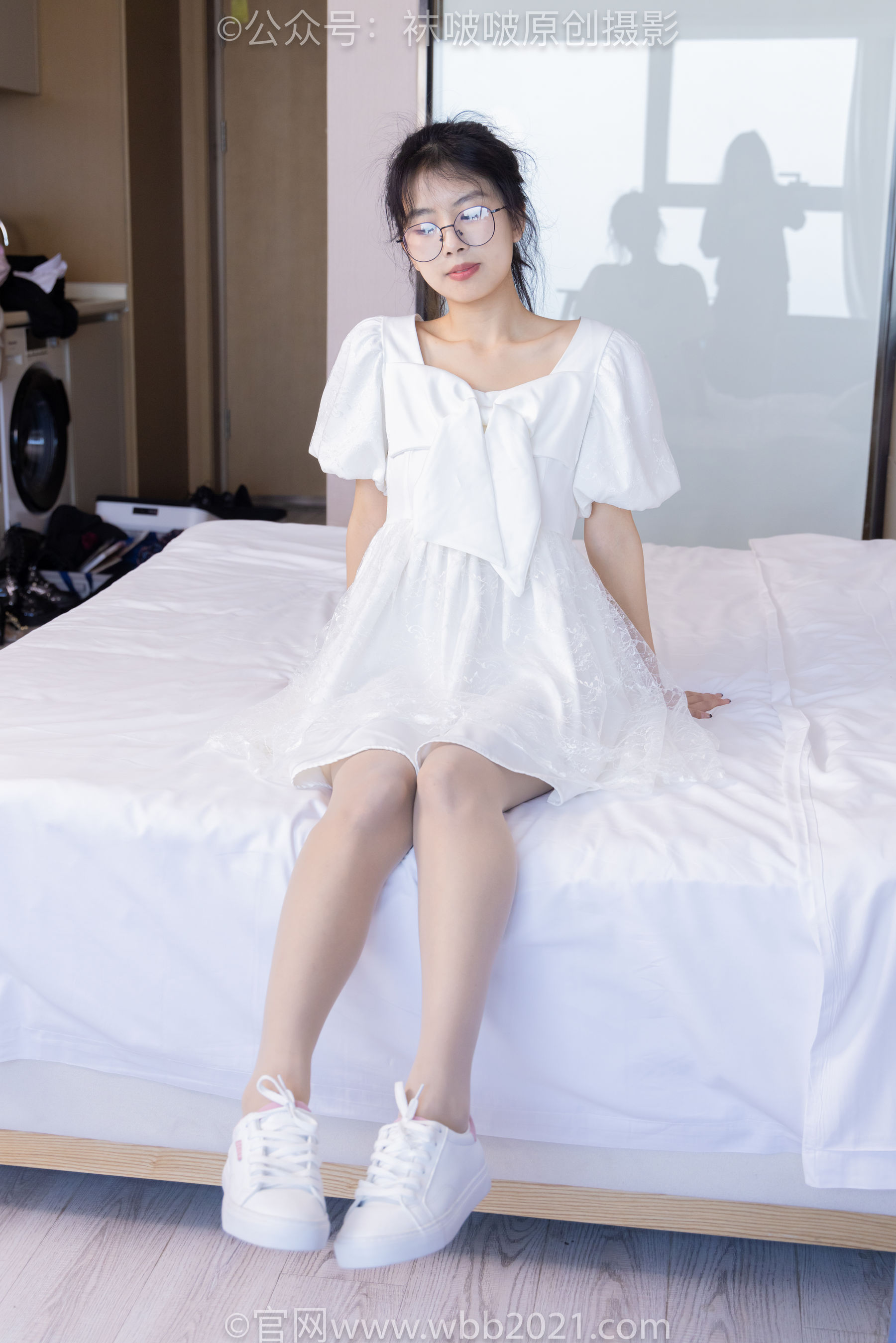 BoBoSocks袜啵啵 No.452 奶油 -平底鞋、帆布鞋、白棉袜、厚白丝、肉丝/(228P)