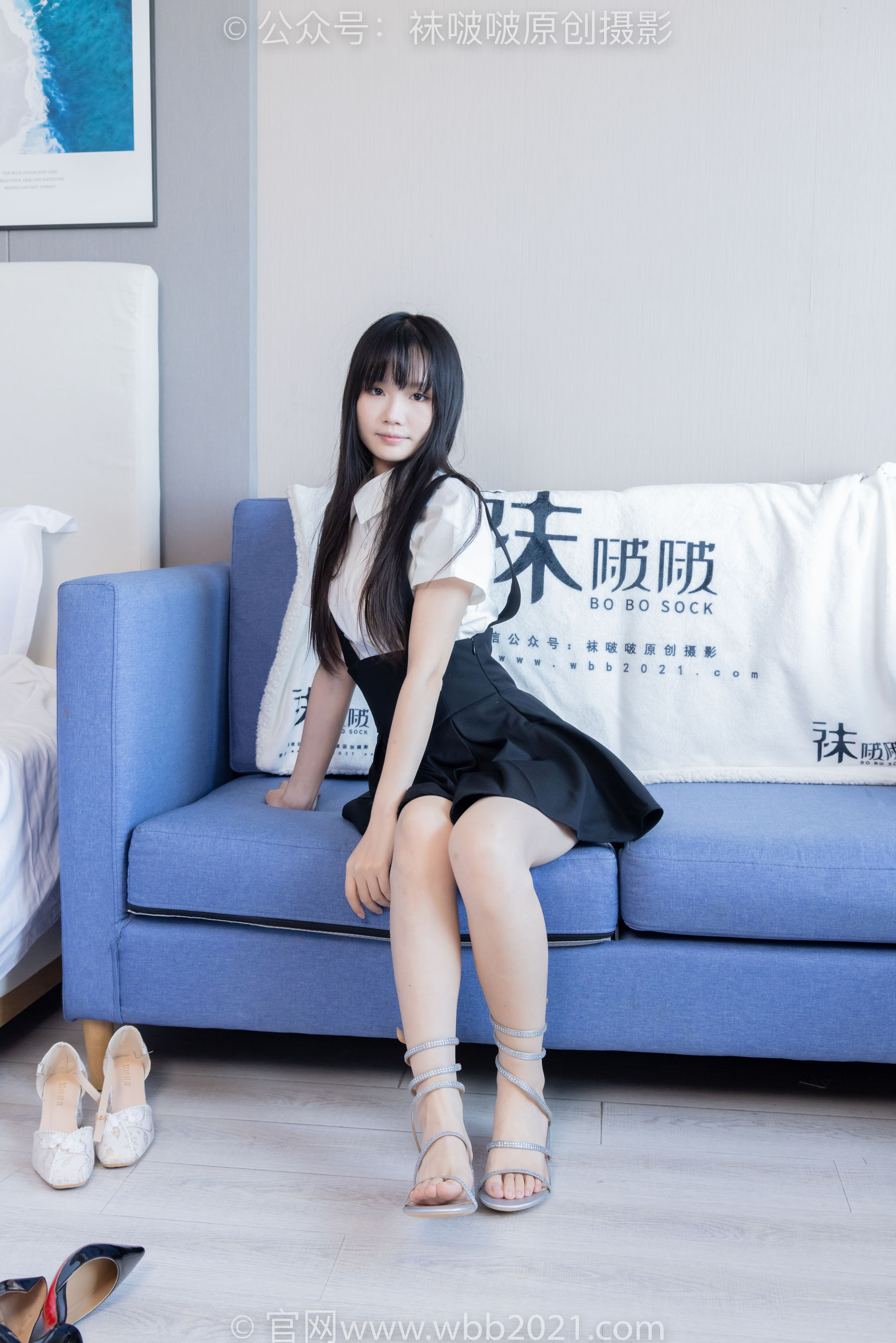 BoBoSocks袜啵啵 No.444 甜甜圈 -两双高跟鞋、凉鞋、肉丝、裸足/(185P)