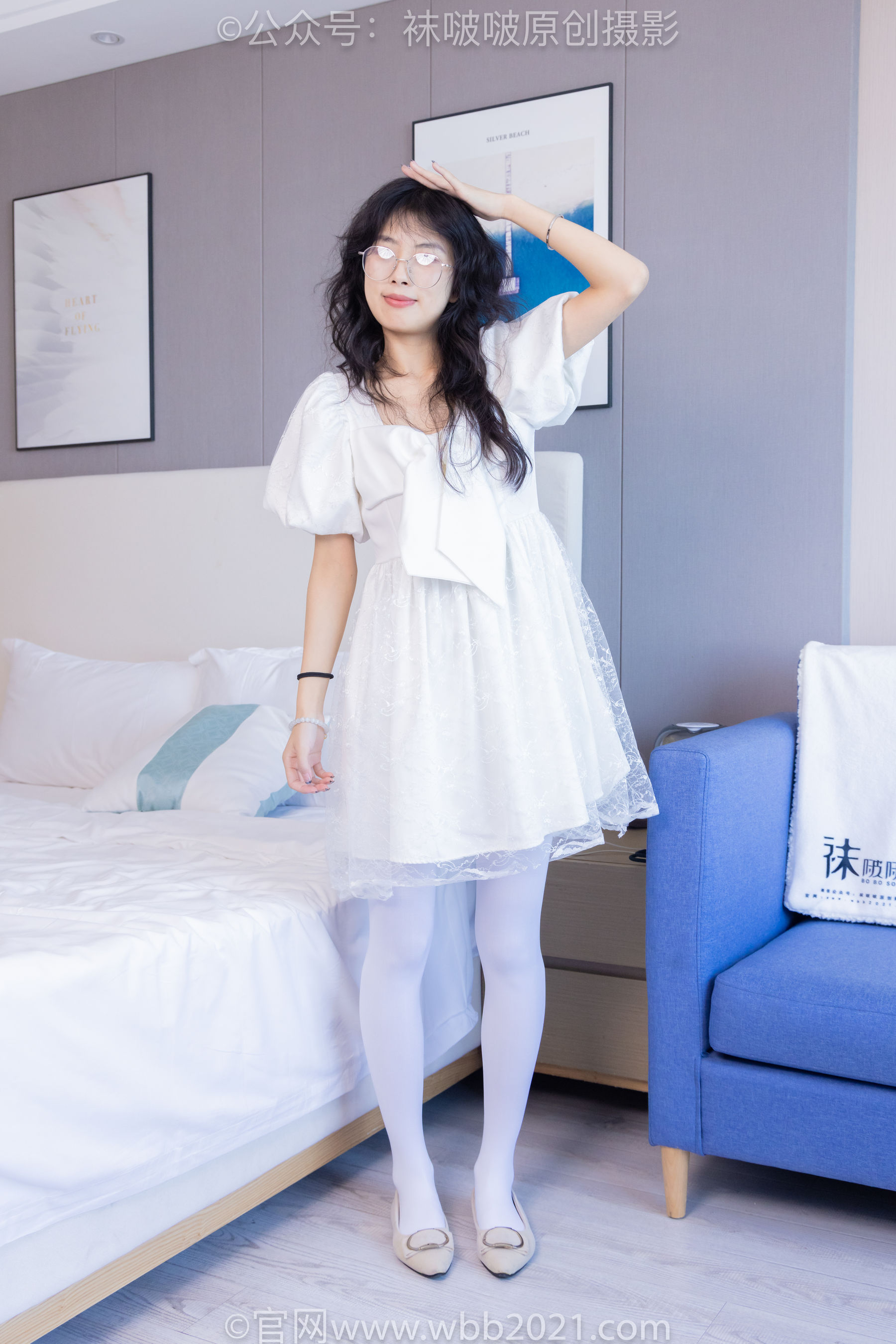 BoBoSocks袜啵啵 No.452 奶油 -平底鞋、帆布鞋、白棉袜、厚白丝、肉丝/(228P)