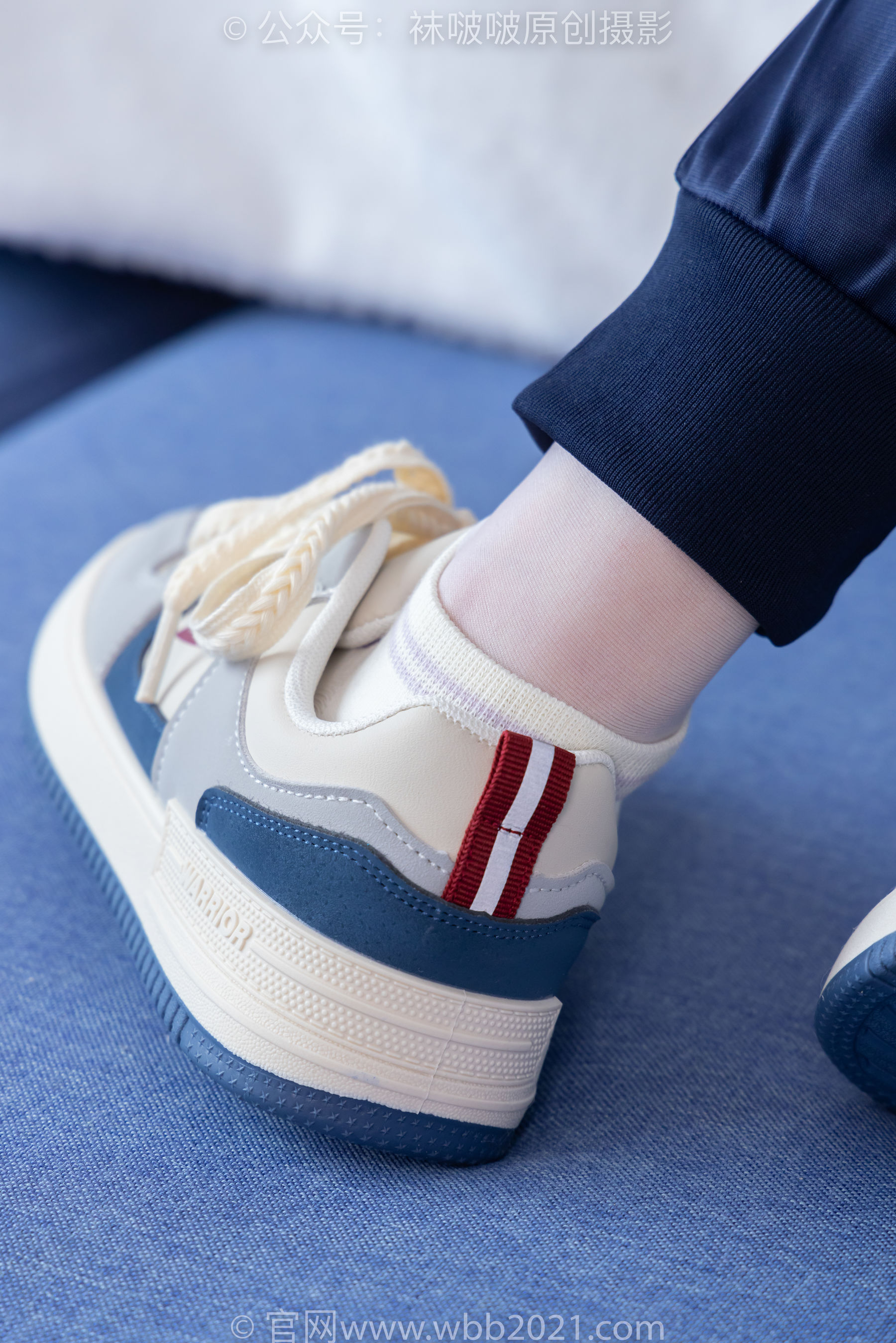BoBoSocks袜啵啵 No.446 甜甜圈 板鞋、白棉袜、白丝、校服裤里丝/(150P)