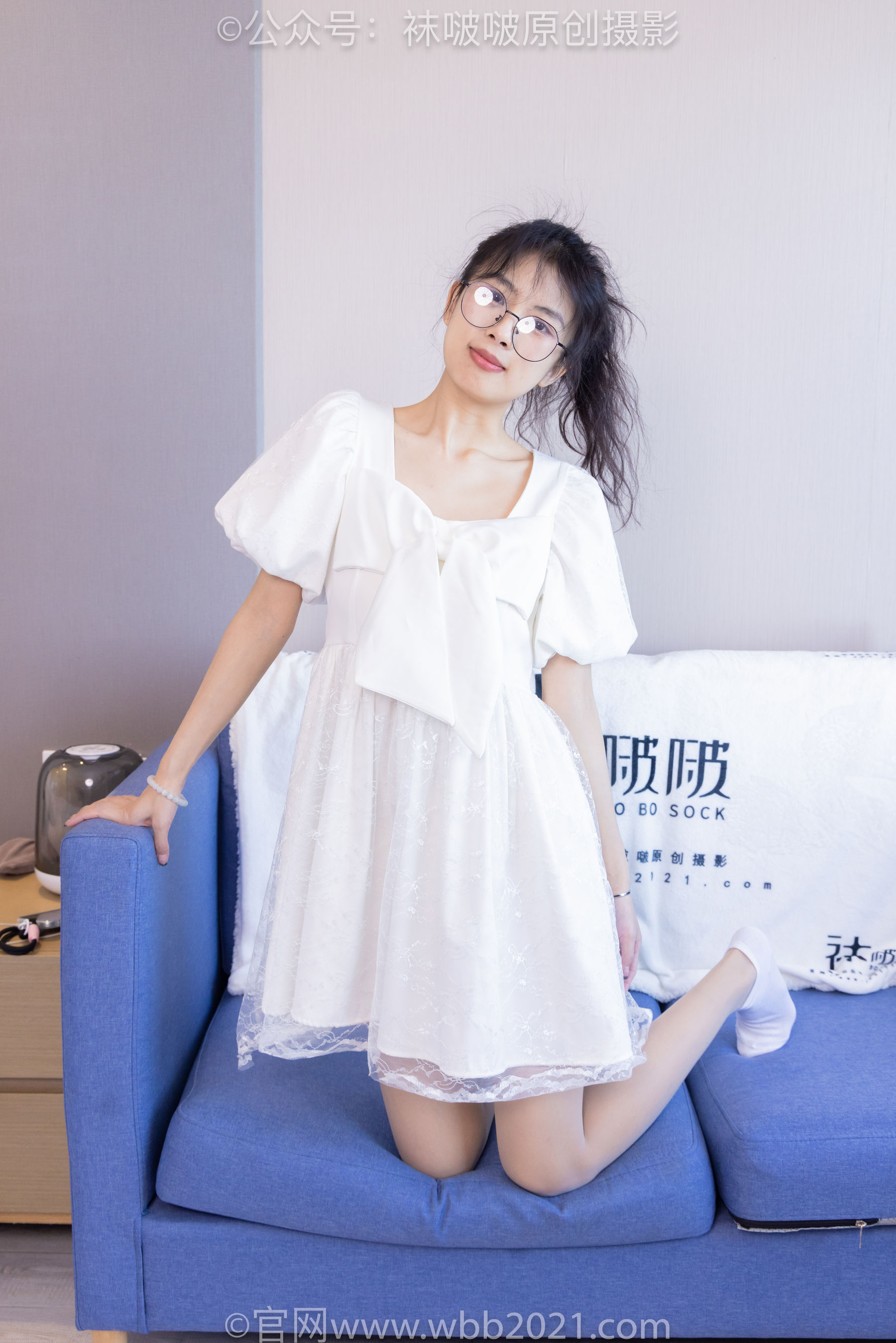 BoBoSocks袜啵啵 No.452 奶油 -平底鞋、帆布鞋、白棉袜、厚白丝、肉丝/(228P)