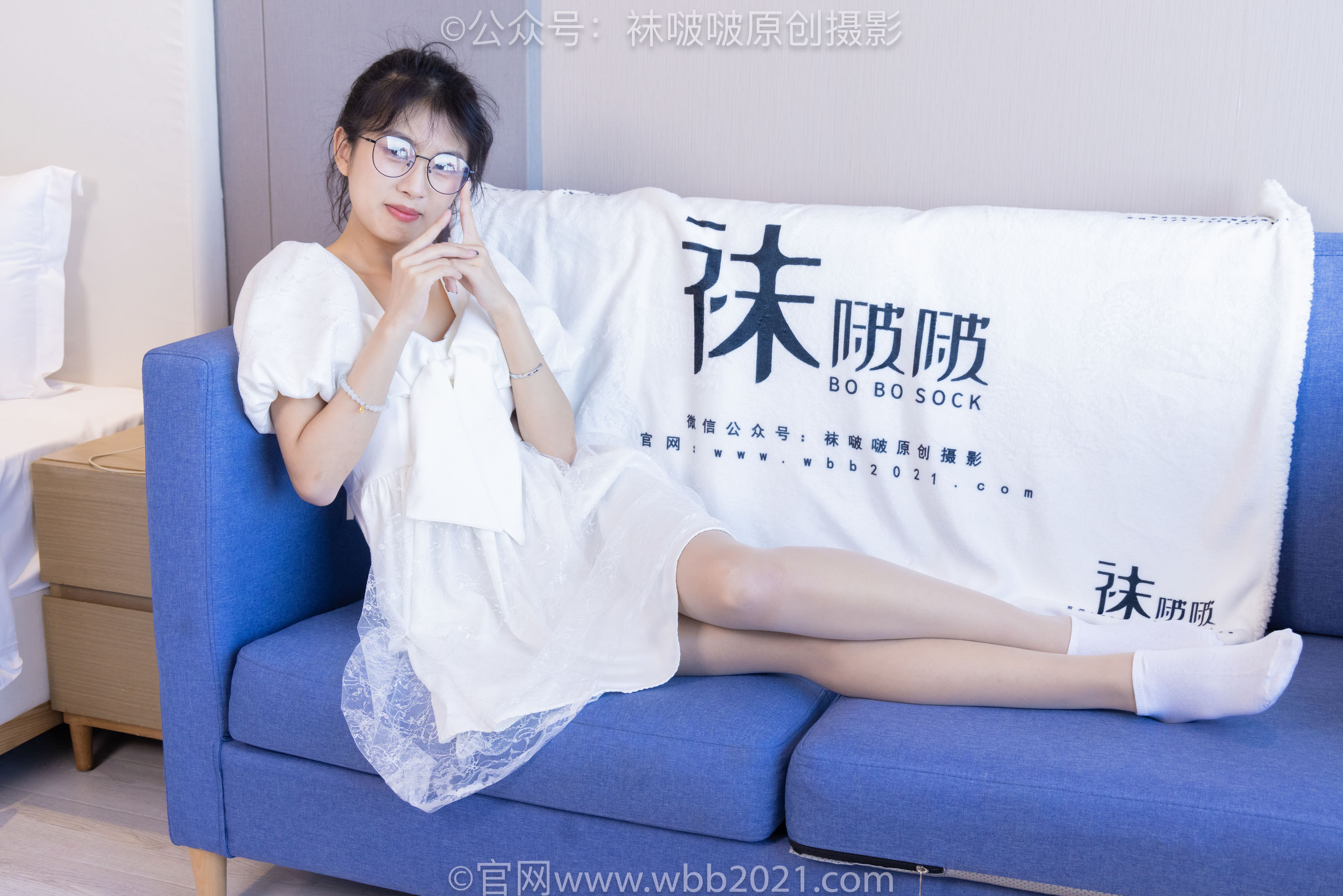 BoBoSocks袜啵啵 No.452 奶油 -平底鞋、帆布鞋、白棉袜、厚白丝、肉丝/(228P)