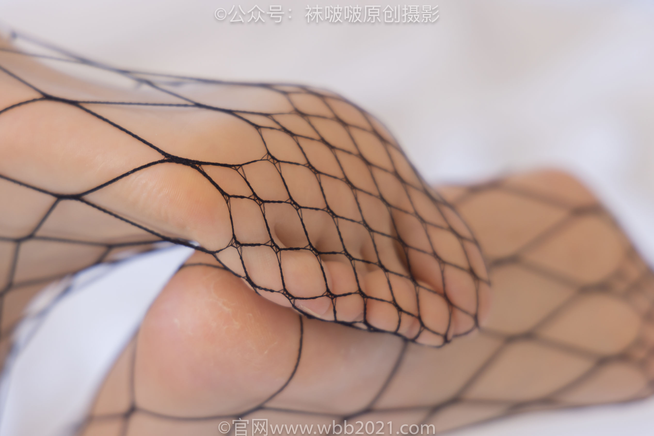 BoBoSocks袜啵啵 No.453 小甜豆 -帆布鞋、黑色渔网袜/(141P)