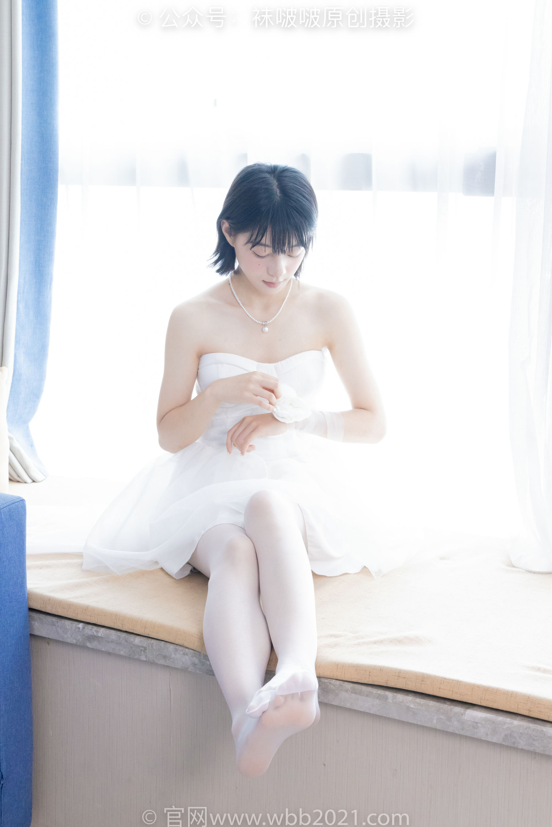 BoBoSocks袜啵啵 No.443 糯米 -高跟鞋、白丝、裸足/(139P)