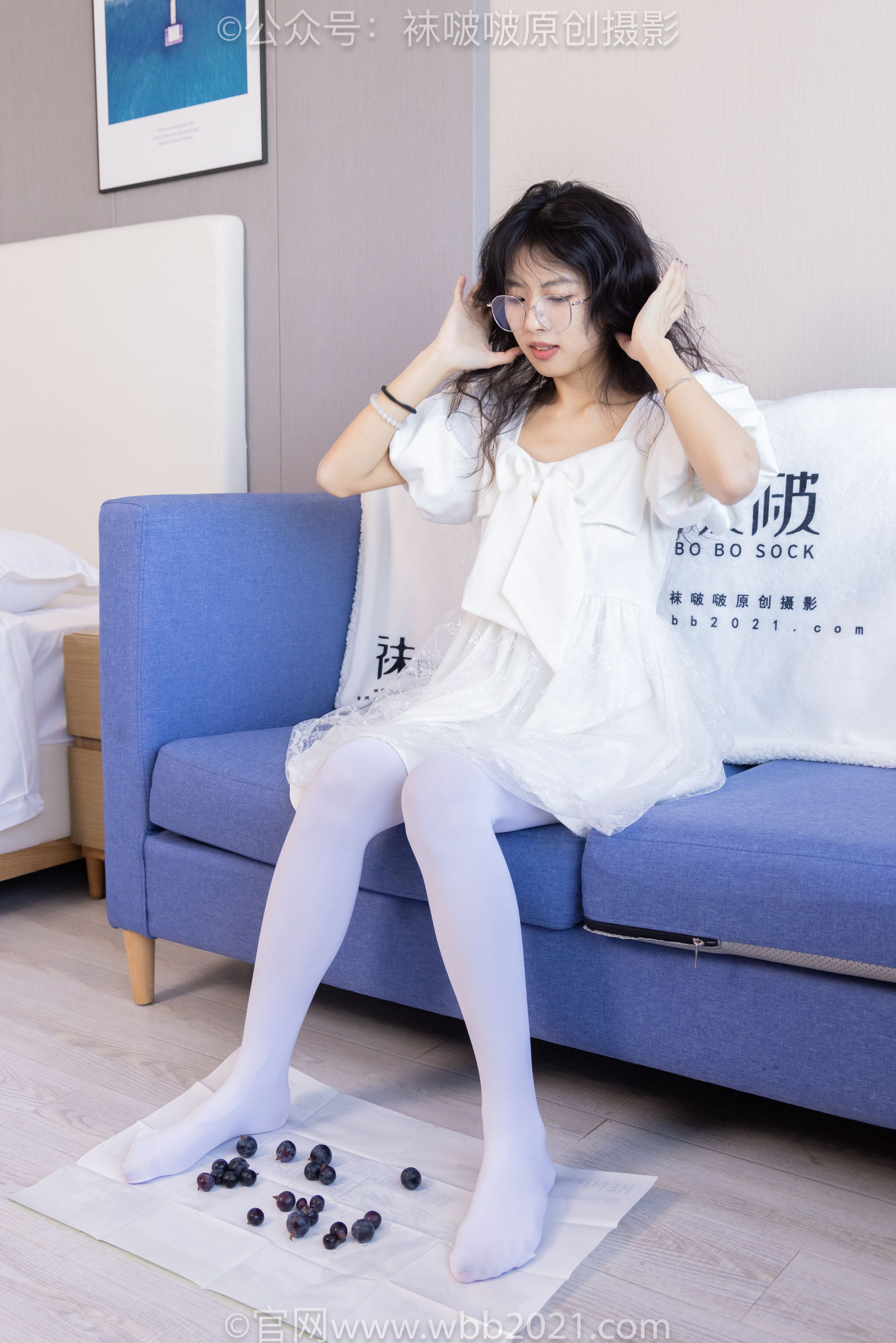 BoBoSocks袜啵啵 No.452 奶油 -平底鞋、帆布鞋、白棉袜、厚白丝、肉丝/(228P)