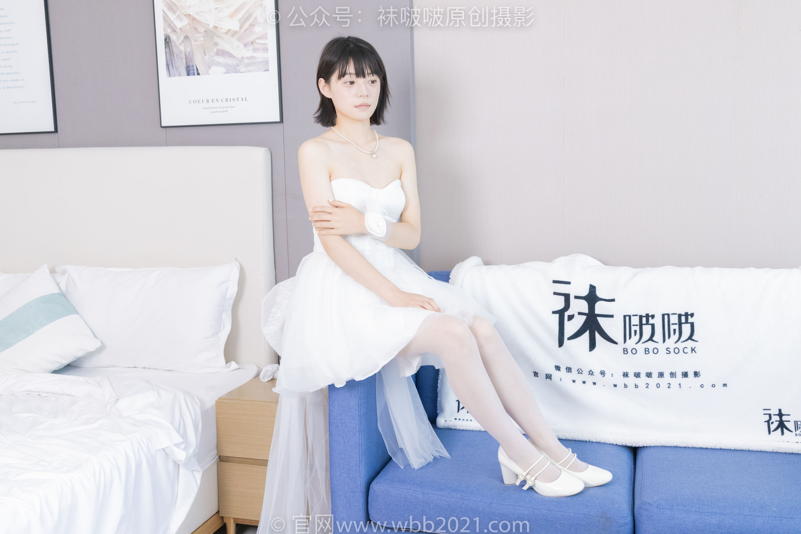BoBoSocks袜啵啵 No.443 糯米 -高跟鞋、白丝、裸足/(139P)