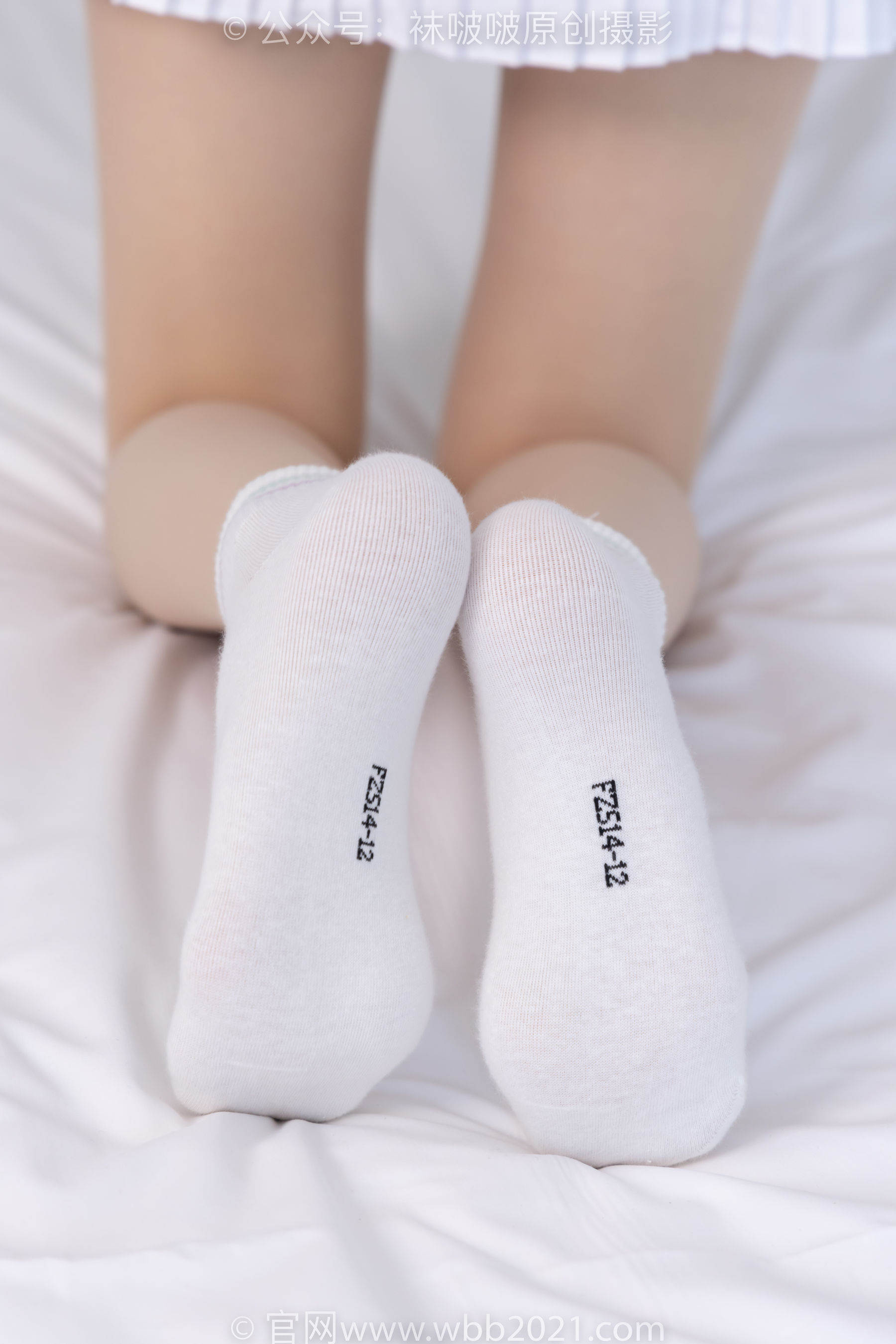 BoBoSocks袜啵啵 No.454 稚予 -白棉袜、肉丝、板鞋/(150P)