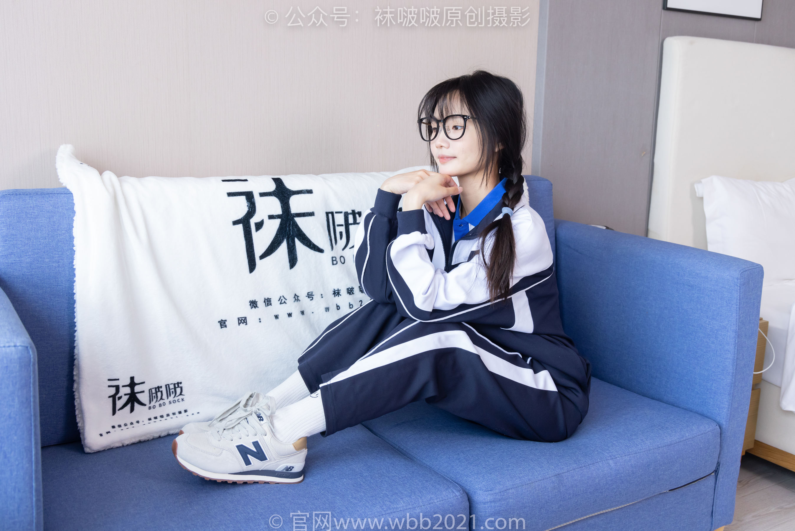 BoBoSocks袜啵啵 No.456 甜甜圈 -运动鞋、白棉袜、裸足、校服/(150P)