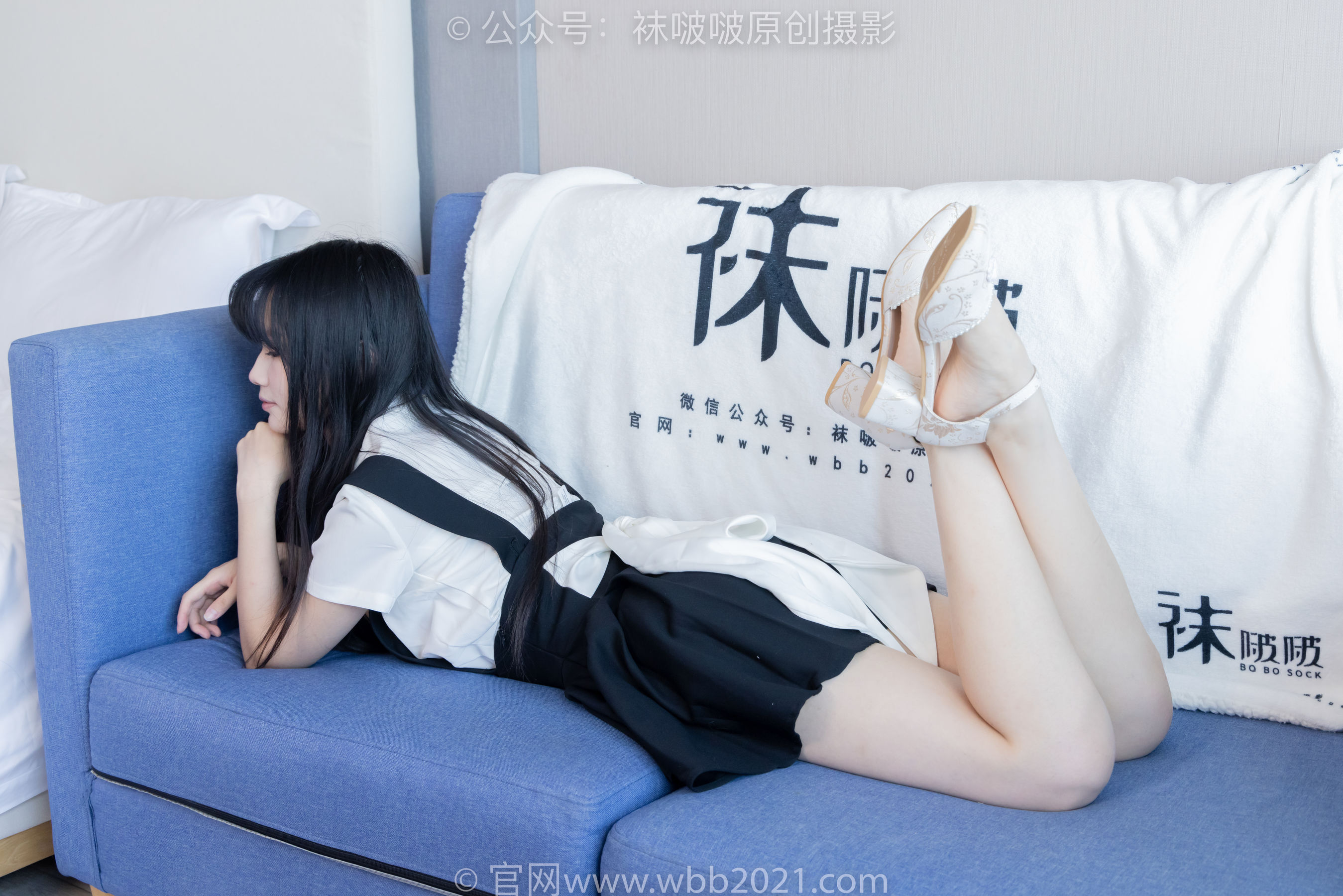 BoBoSocks袜啵啵 No.444 甜甜圈 -两双高跟鞋、凉鞋、肉丝、裸足/(185P)