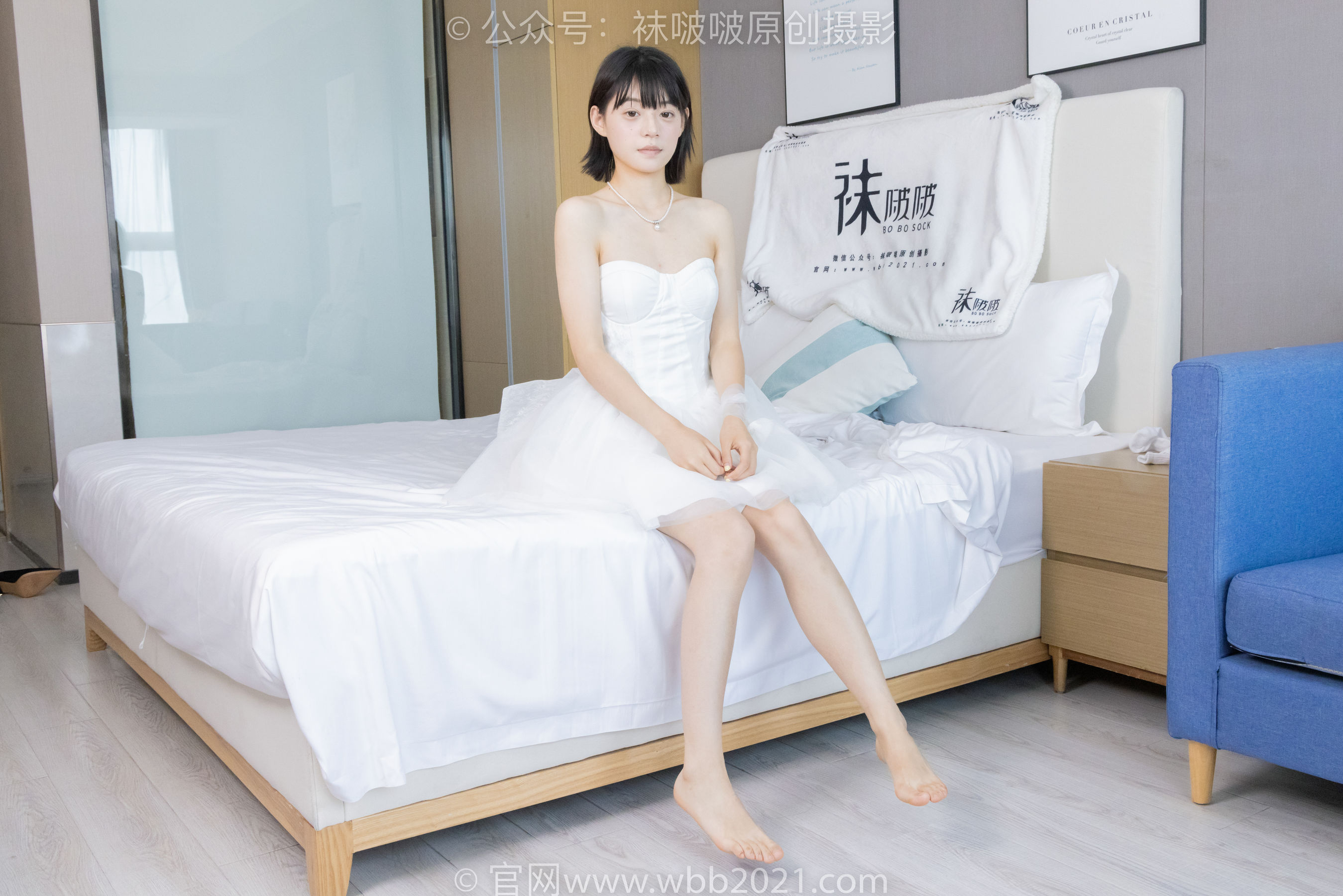 BoBoSocks袜啵啵 No.443 糯米 -高跟鞋、白丝、裸足/(139P)