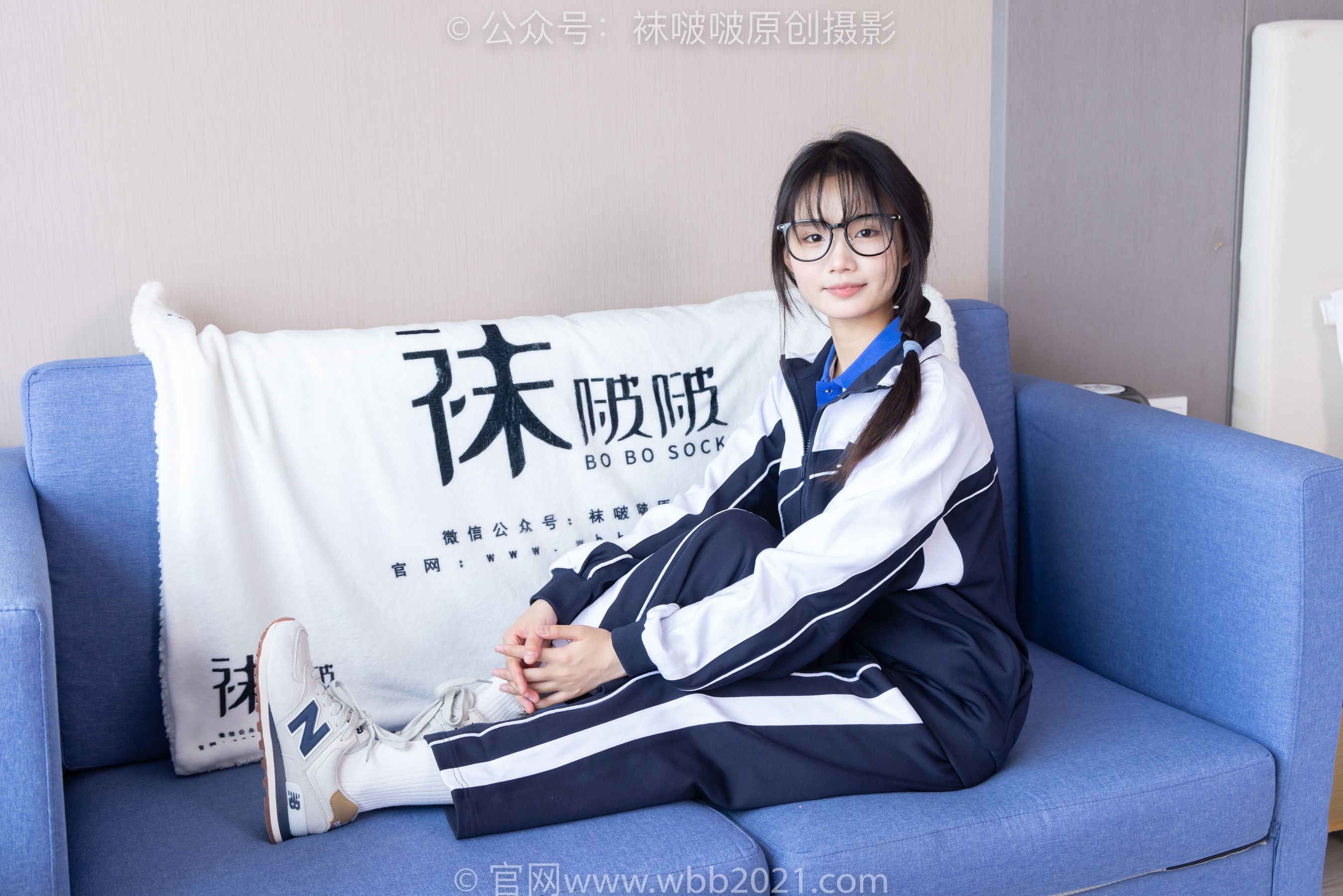 BoBoSocks袜啵啵 No.456 甜甜圈 -运动鞋、白棉袜、裸足、校服/(150P)