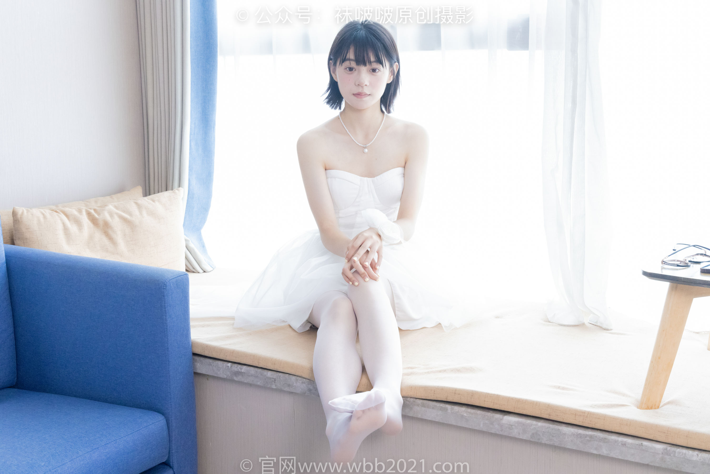 BoBoSocks袜啵啵 No.443 糯米 -高跟鞋、白丝、裸足/(139P)