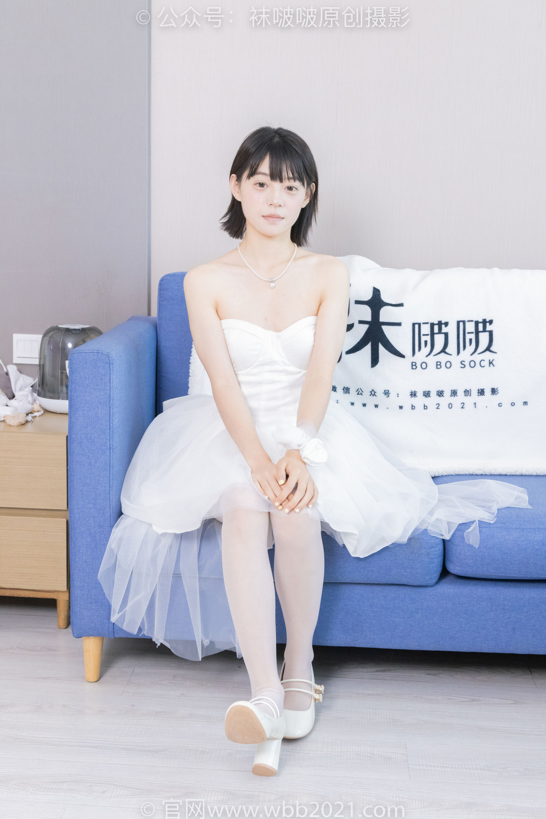 BoBoSocks袜啵啵 No.443 糯米 -高跟鞋、白丝、裸足/(139P)