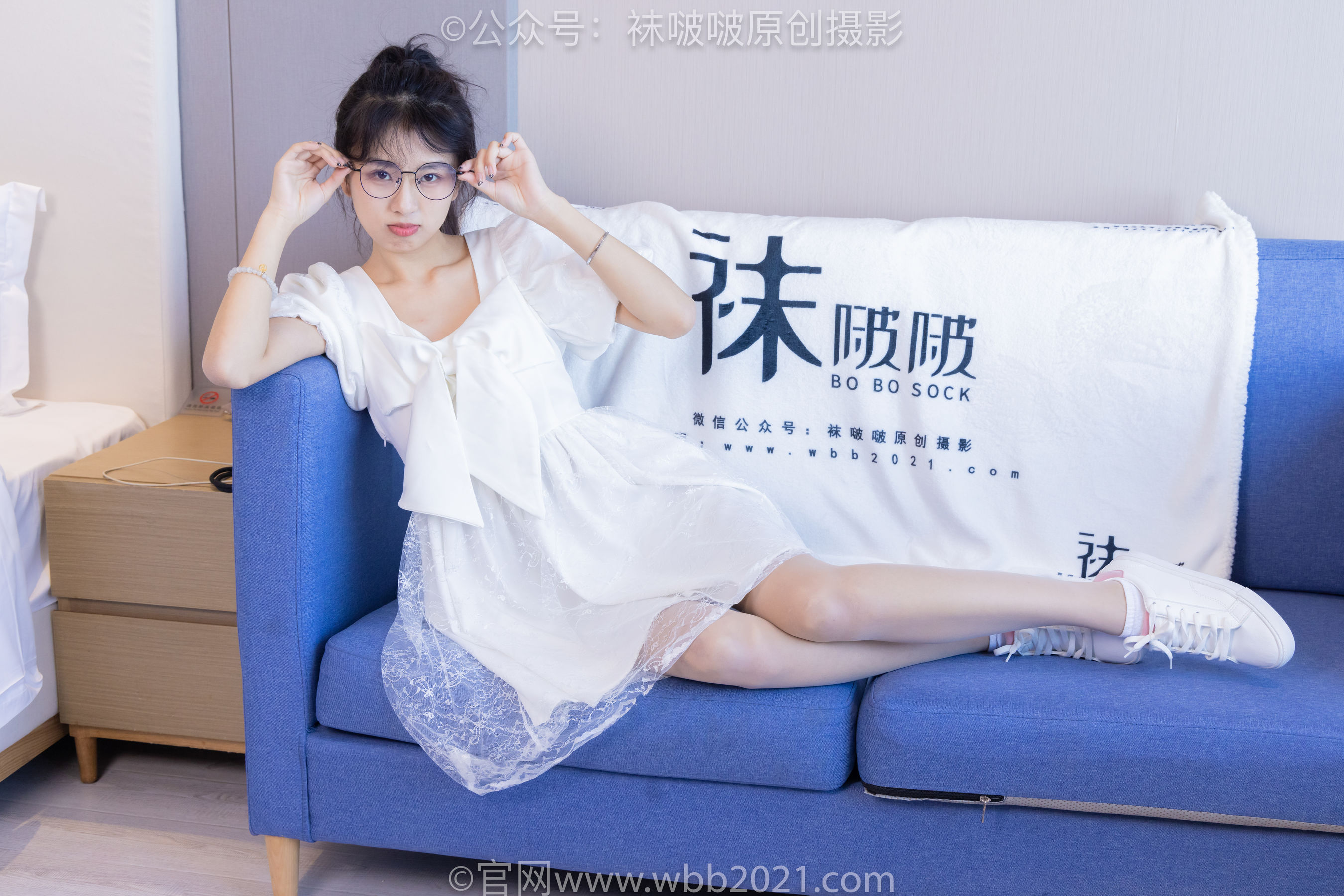 BoBoSocks袜啵啵 No.452 奶油 -平底鞋、帆布鞋、白棉袜、厚白丝、肉丝/(228P)