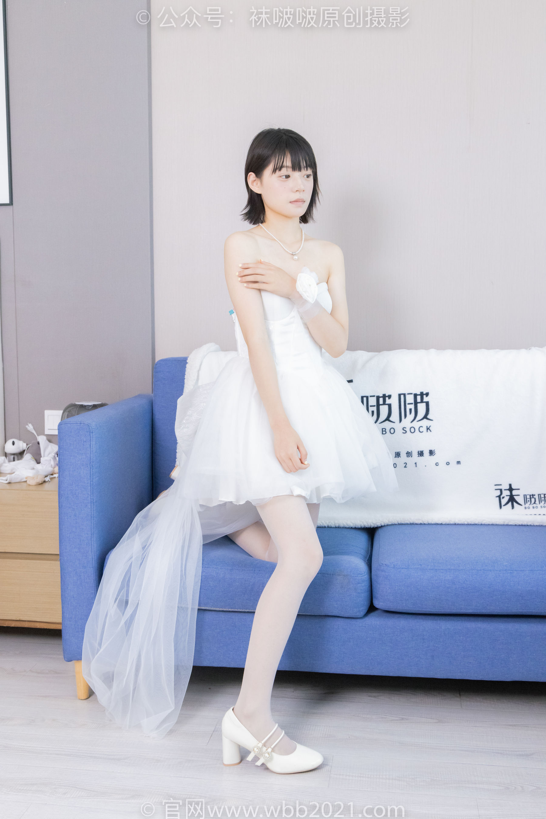 BoBoSocks袜啵啵 No.443 糯米 -高跟鞋、白丝、裸足/(139P)