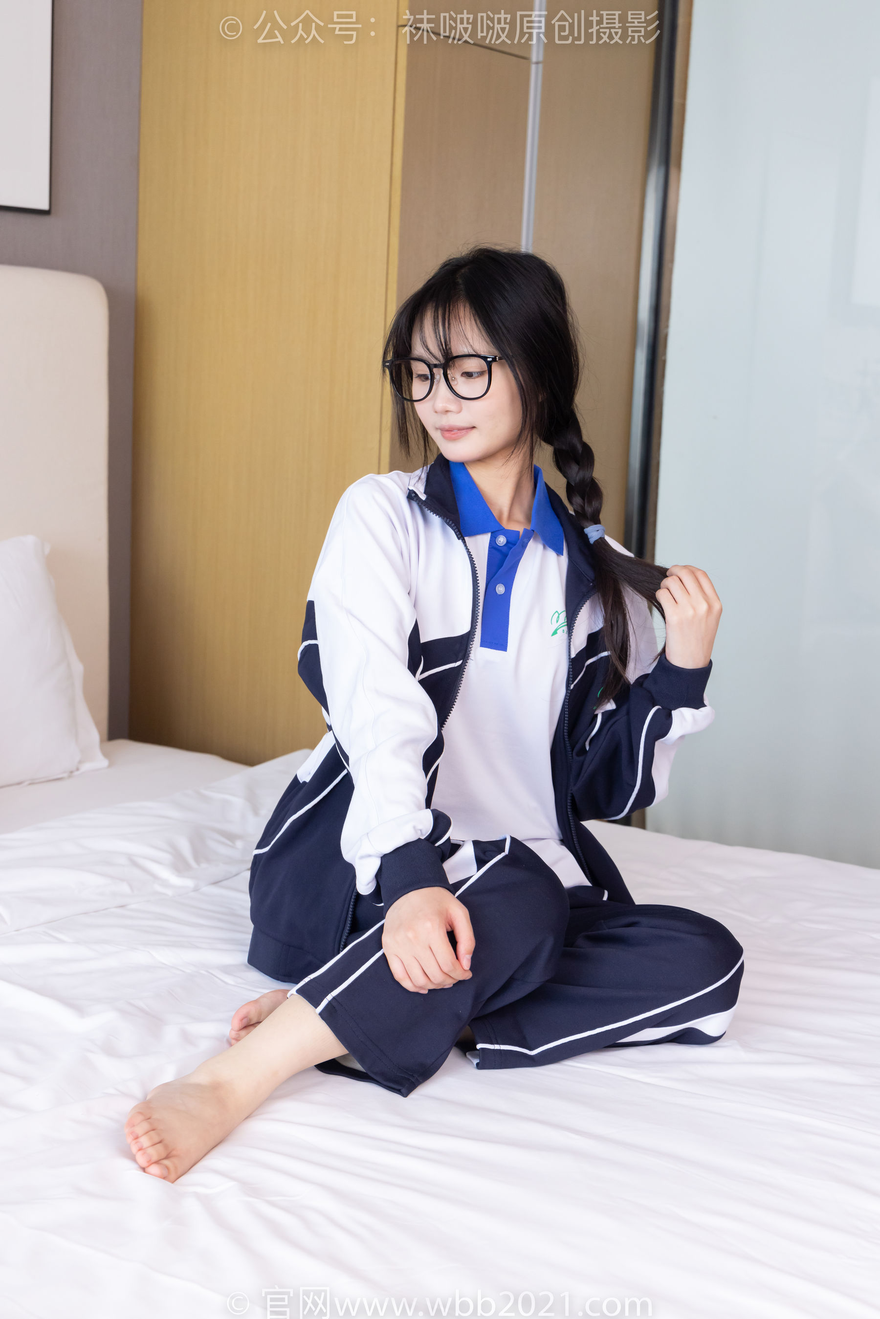 BoBoSocks袜啵啵 No.456 甜甜圈 -运动鞋、白棉袜、裸足、校服/(150P)