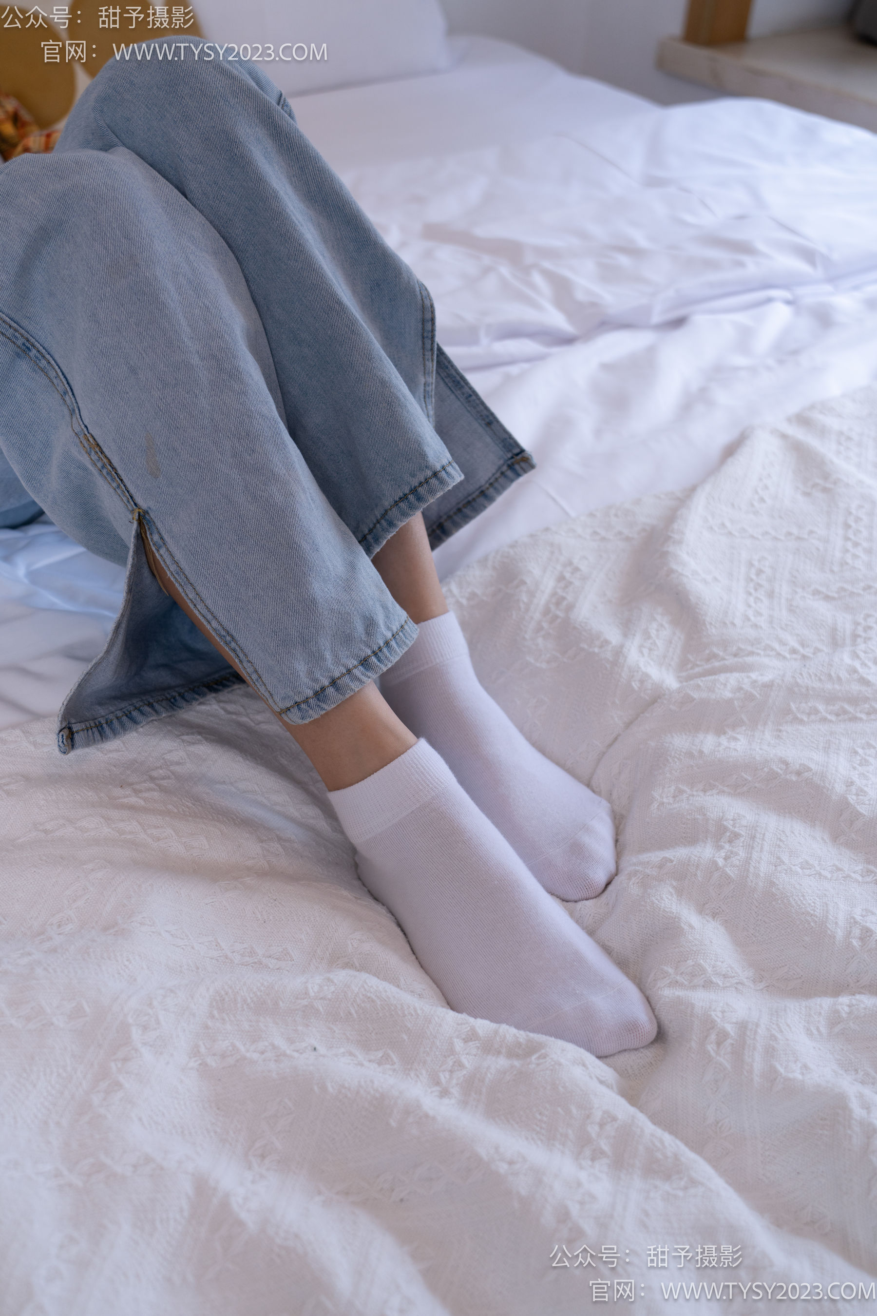 甜予摄影 No.078 雪梨 -帆布鞋、白棉袜、裸足/(140P)