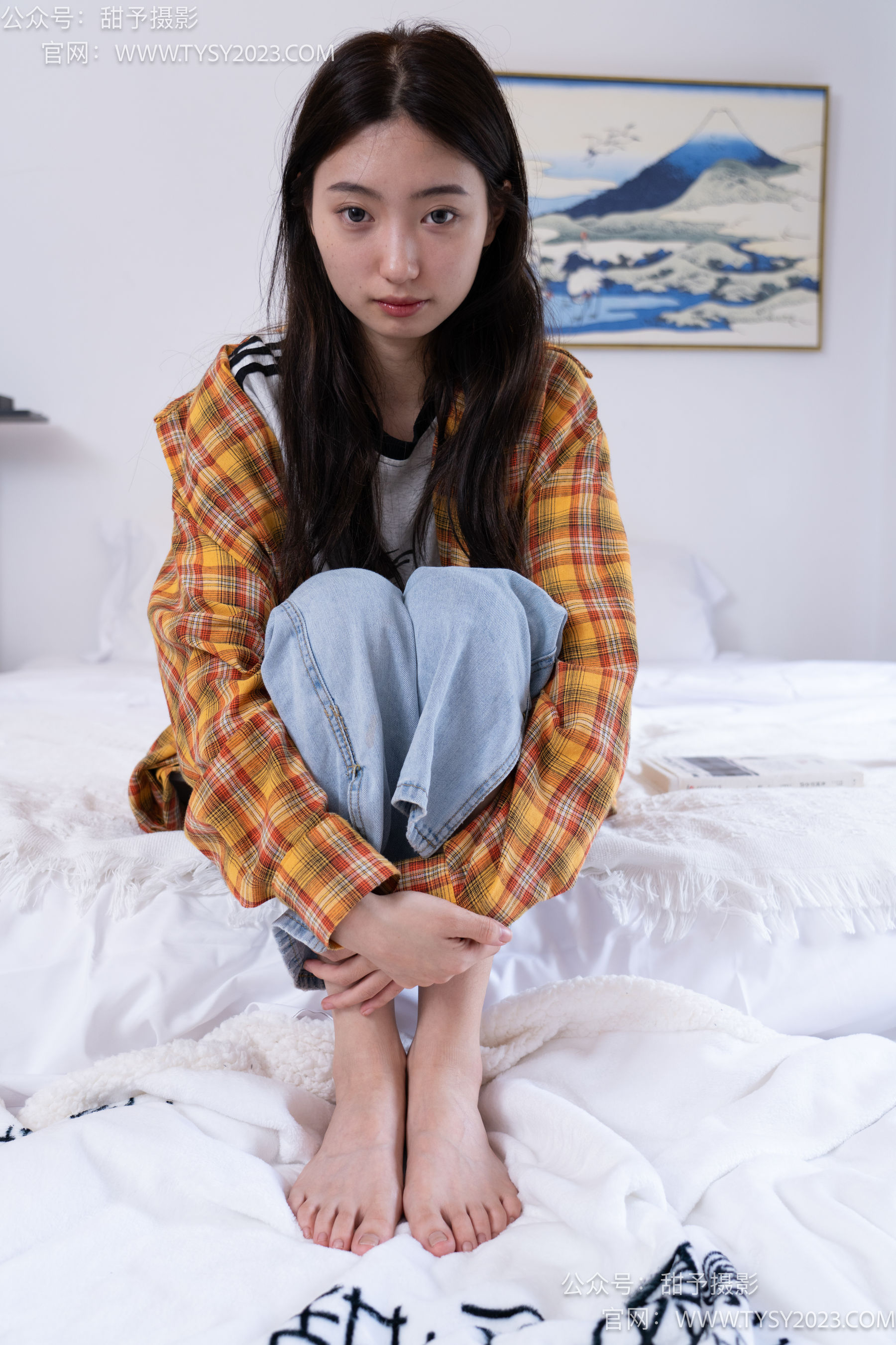 甜予摄影 No.078 雪梨 -帆布鞋、白棉袜、裸足/(140P)