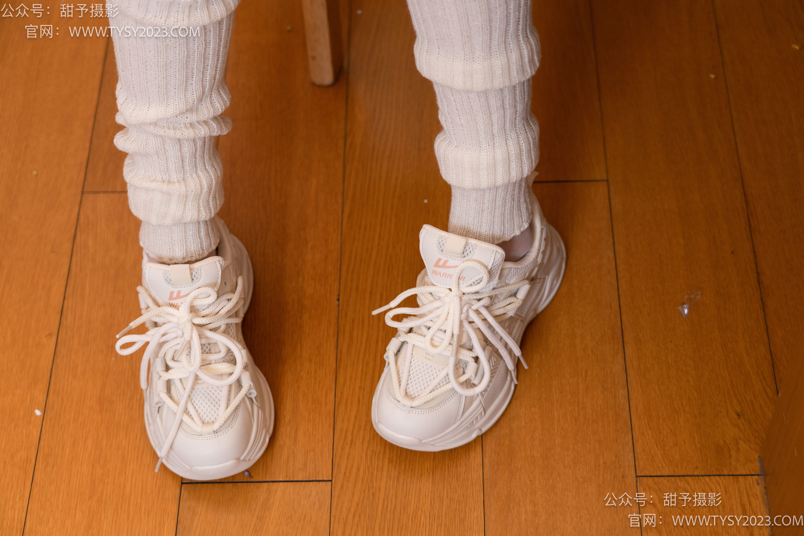 甜予摄影 No.097 齐齐 -运动鞋、薄白丝（脚尖加固款）/(125P)
