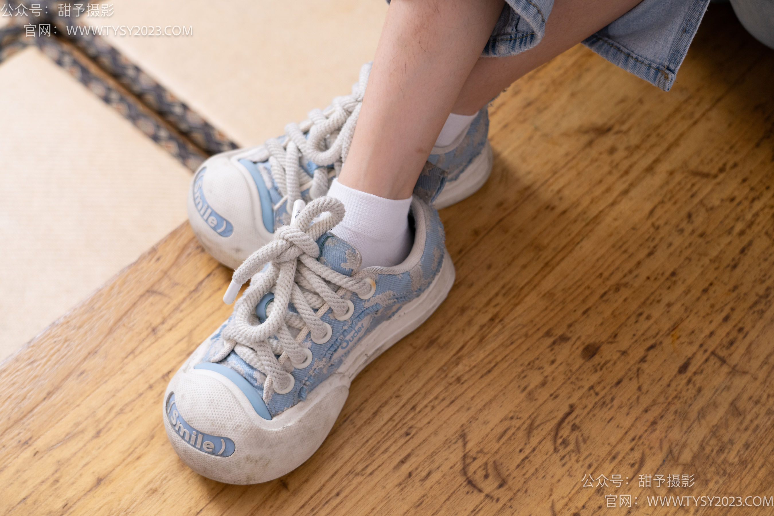 甜予摄影 No.078 雪梨 -帆布鞋、白棉袜、裸足/(140P)