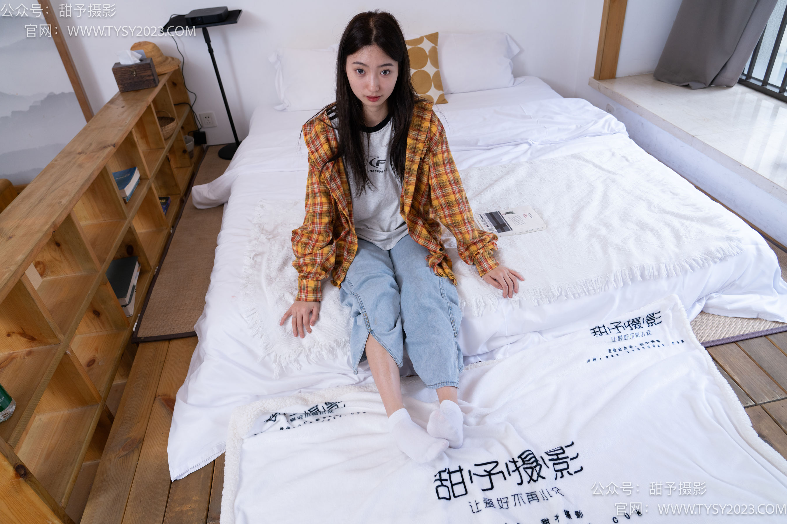 甜予摄影 No.078 雪梨 -帆布鞋、白棉袜、裸足/(140P)