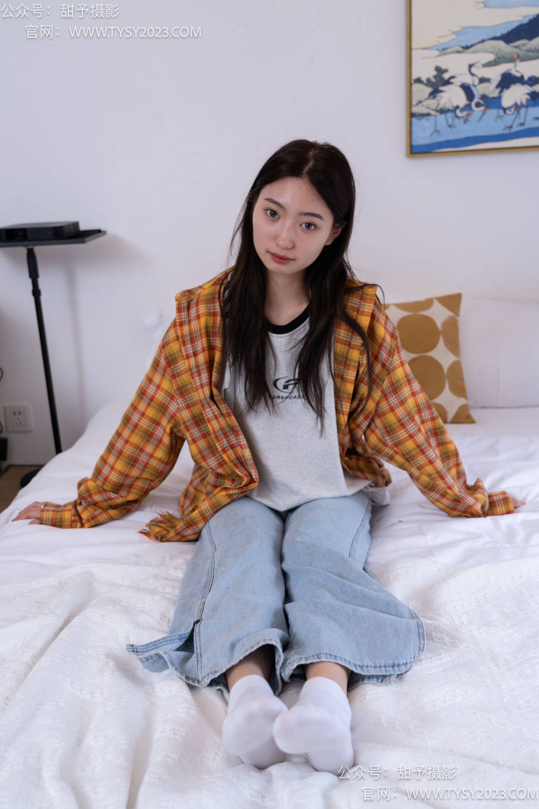 甜予摄影 No.078 雪梨 -帆布鞋、白棉袜、裸足/(140P)