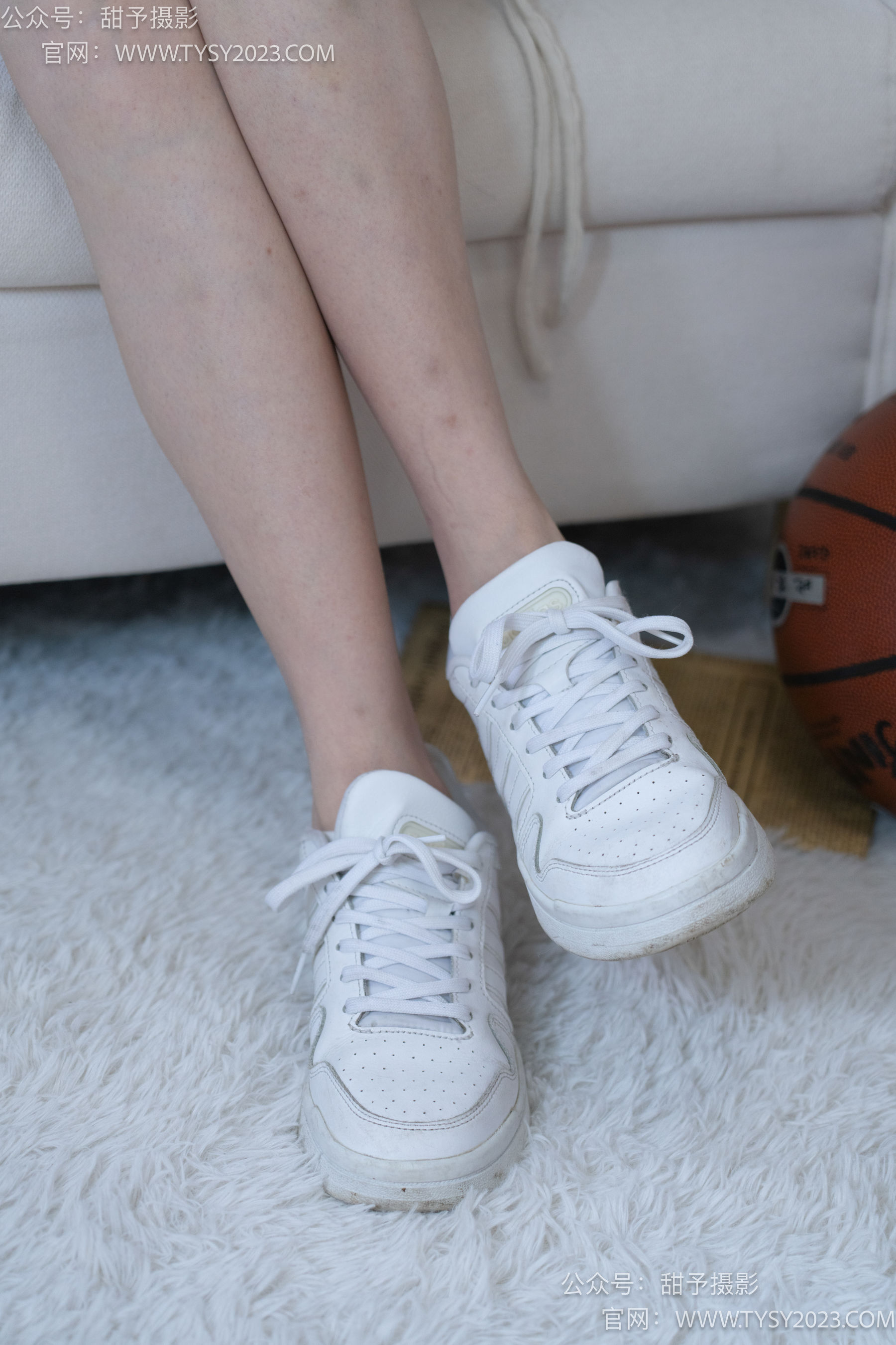 甜予摄影 No.087 静静 -板鞋、白棉袜、裸足/(106P)