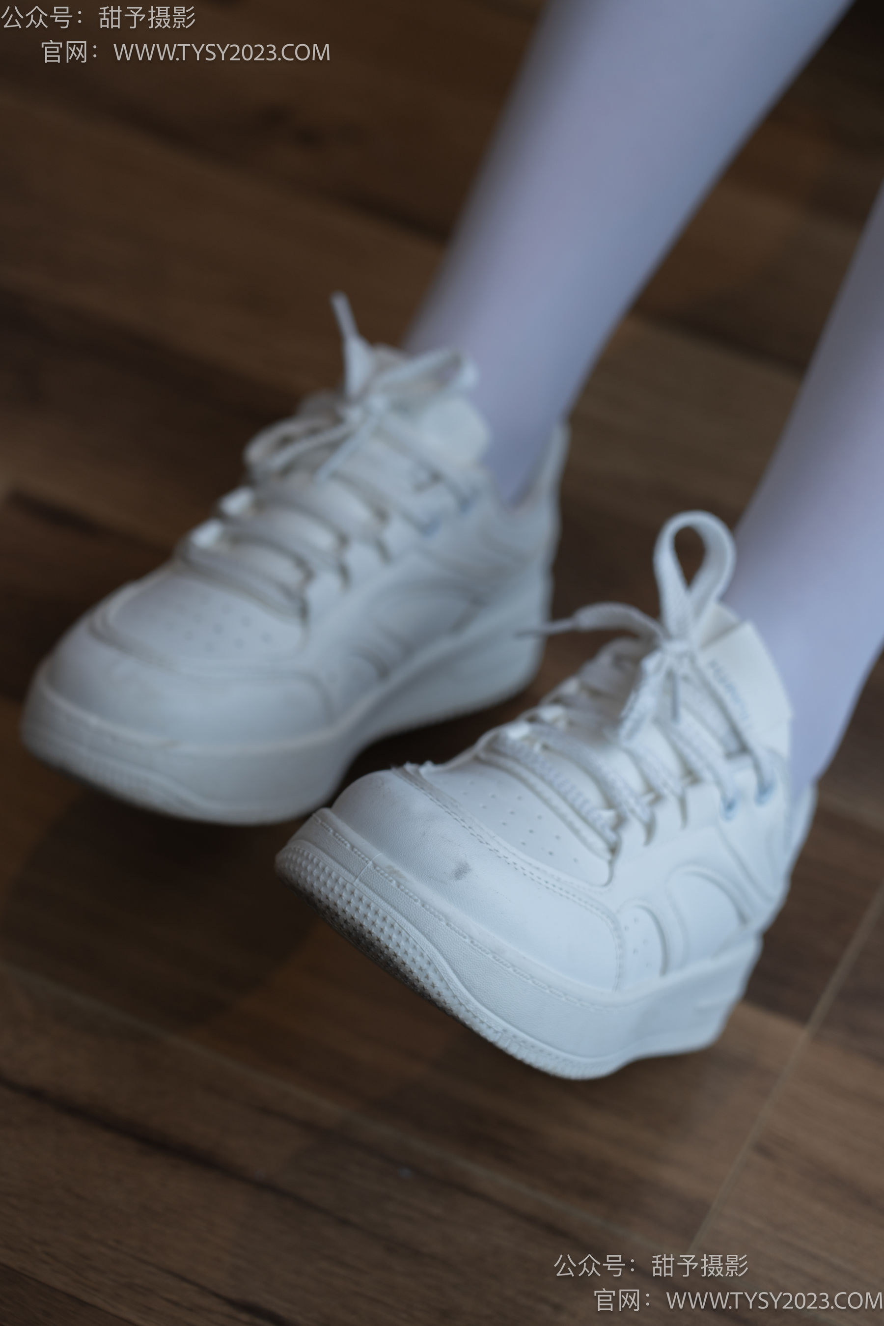 甜予摄影 No.089 璇璇 -板鞋、厚白丝/(136P)