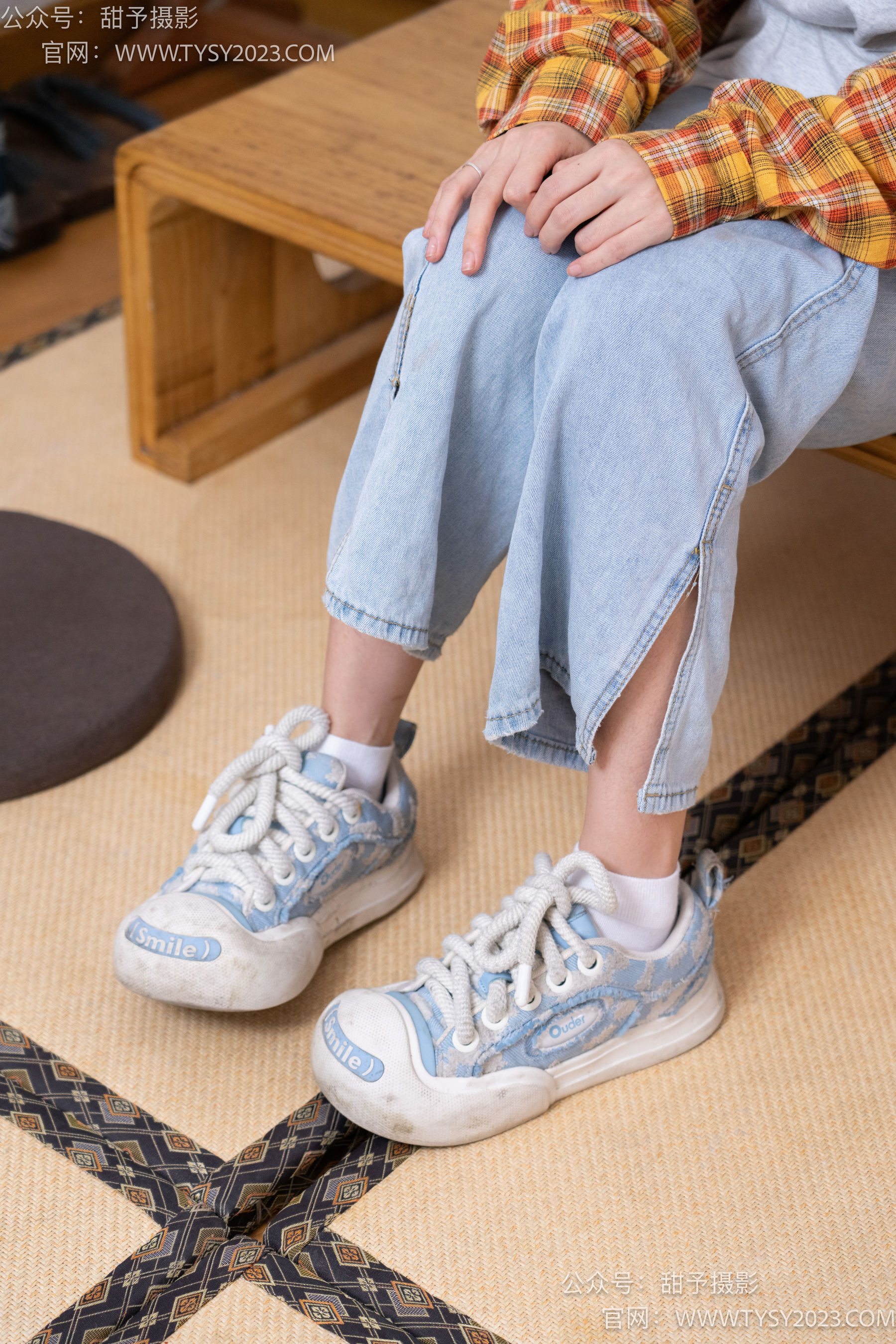 甜予摄影 No.078 雪梨 -帆布鞋、白棉袜、裸足/(140P)