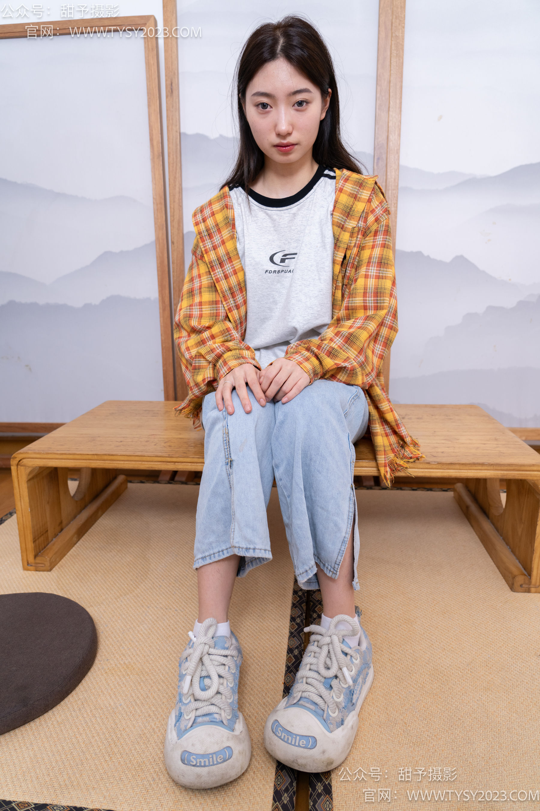 甜予摄影 No.078 雪梨 -帆布鞋、白棉袜、裸足/(140P)