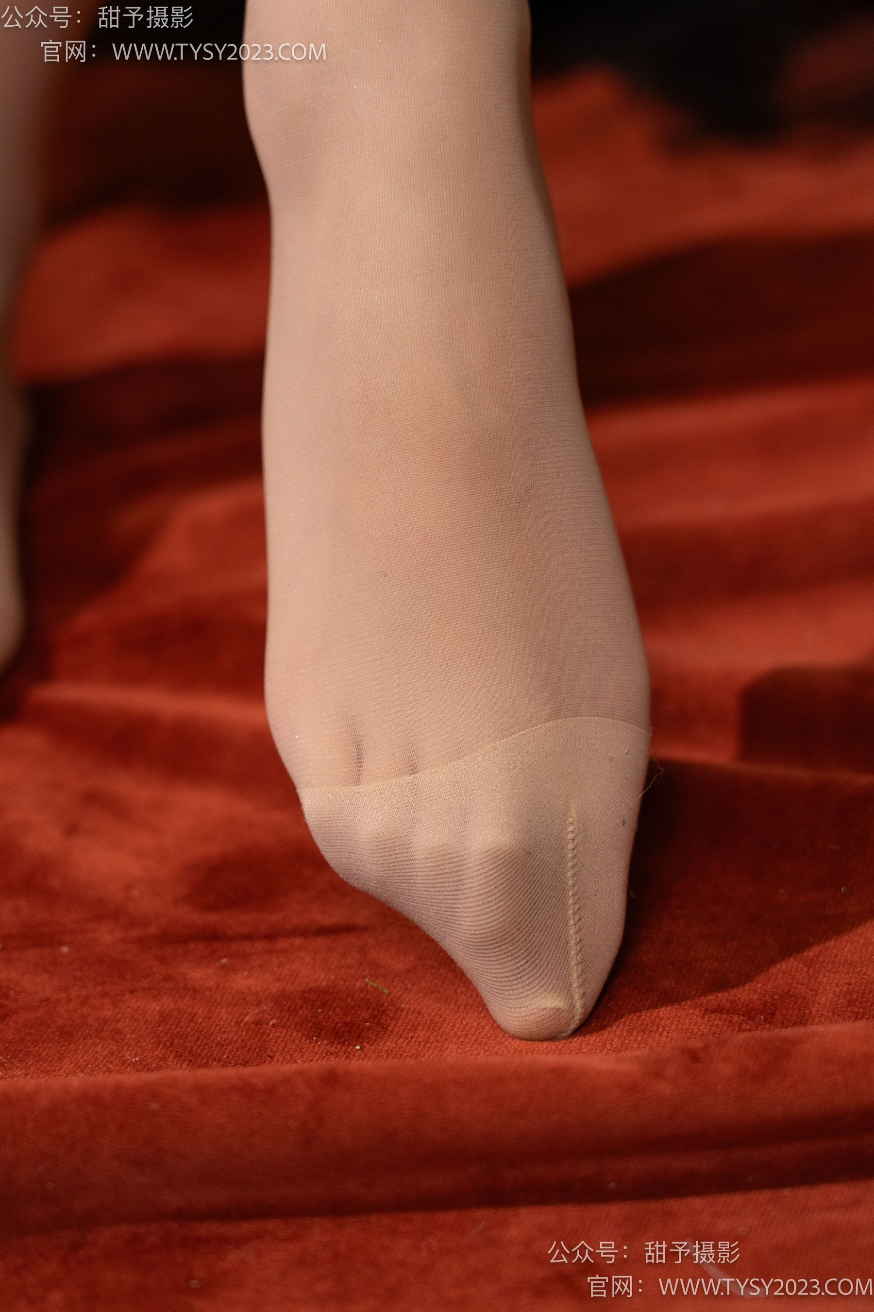 甜予摄影 No.095 璇璇 -旗袍、皮鞋、米白色棉袜、肉丝/(132P)