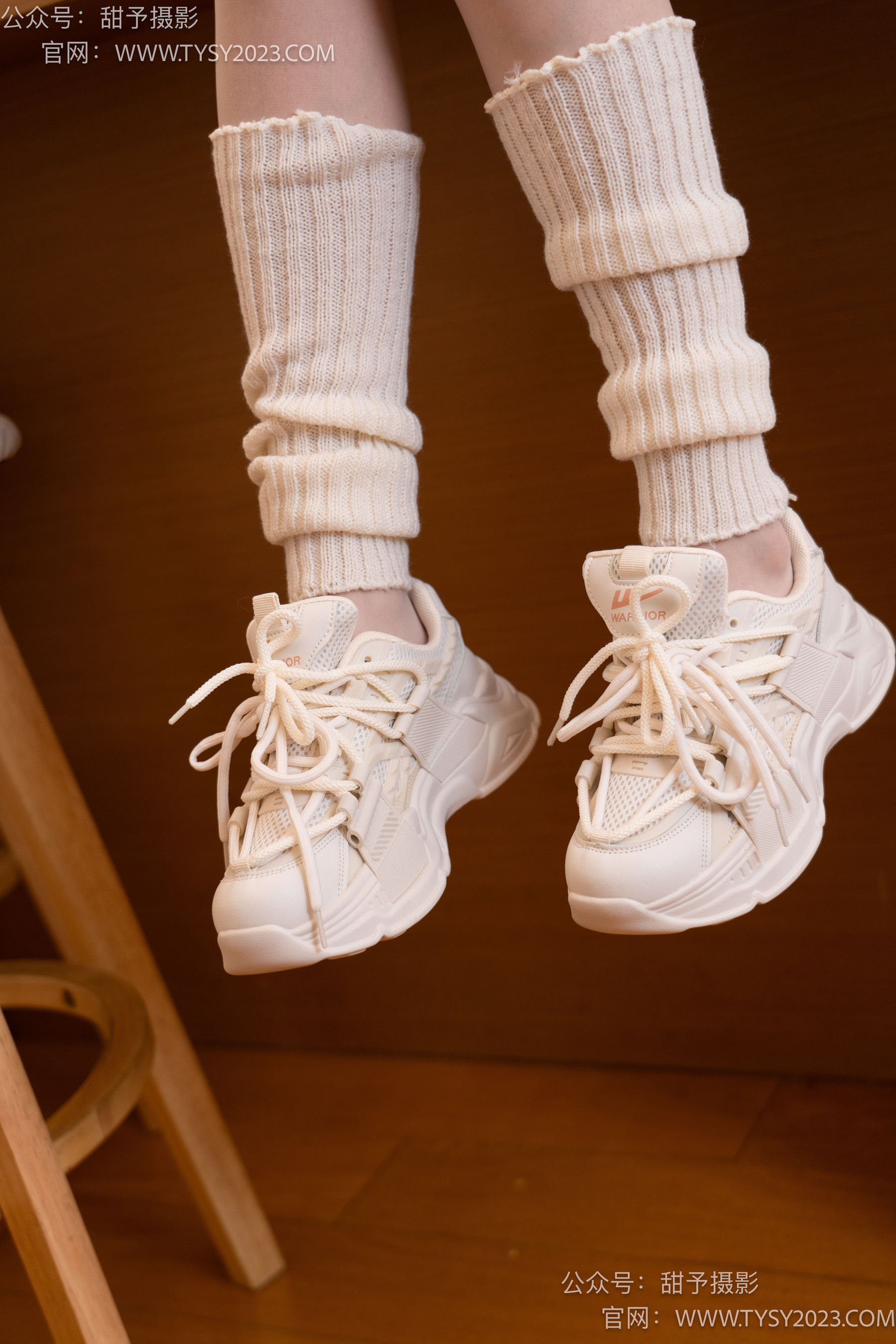 甜予摄影 No.097 齐齐 -运动鞋、薄白丝（脚尖加固款）/(125P)