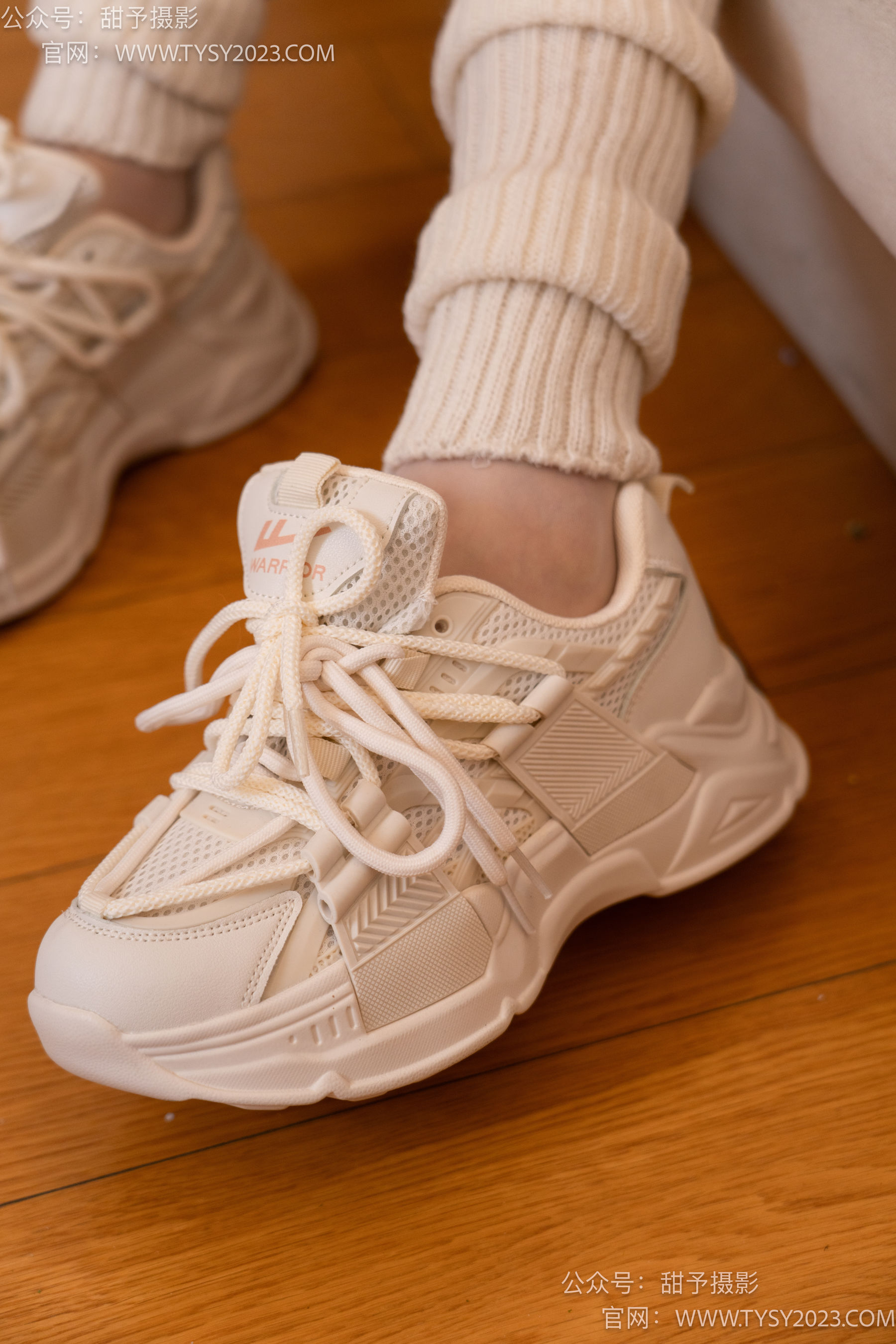 甜予摄影 No.097 齐齐 -运动鞋、薄白丝（脚尖加固款）/(125P)