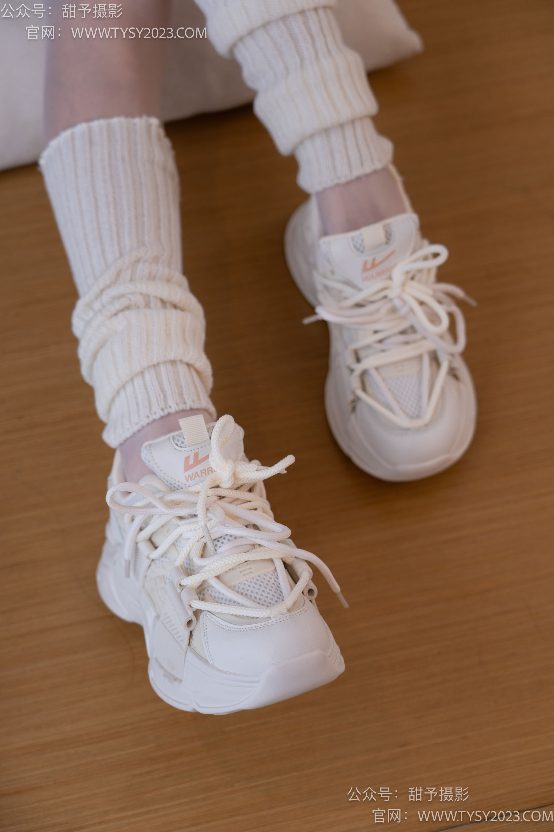 甜予摄影 No.097 齐齐 -运动鞋、薄白丝（脚尖加固款）/(125P)
