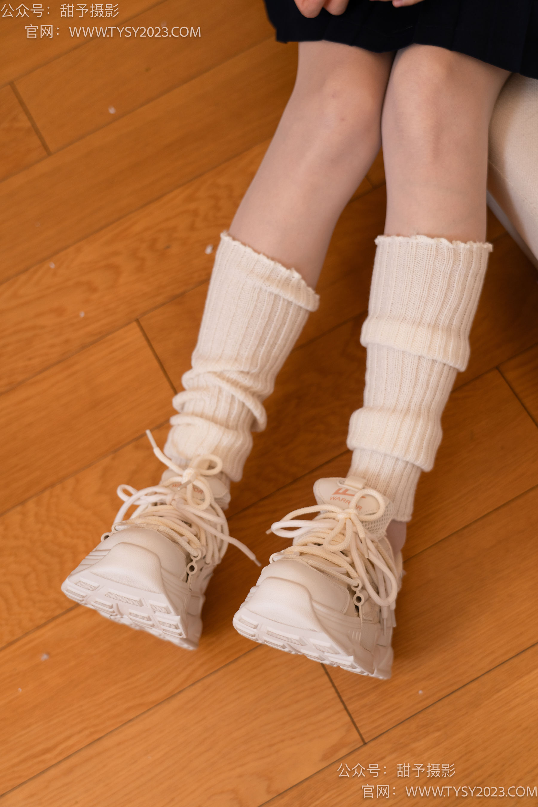 甜予摄影 No.097 齐齐 -运动鞋、薄白丝（脚尖加固款）/(125P)