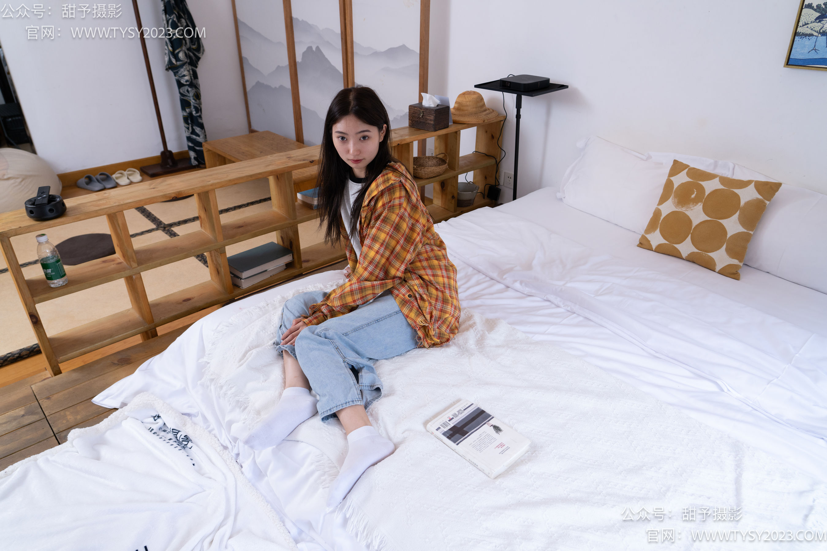 甜予摄影 No.078 雪梨 -帆布鞋、白棉袜、裸足/(140P)