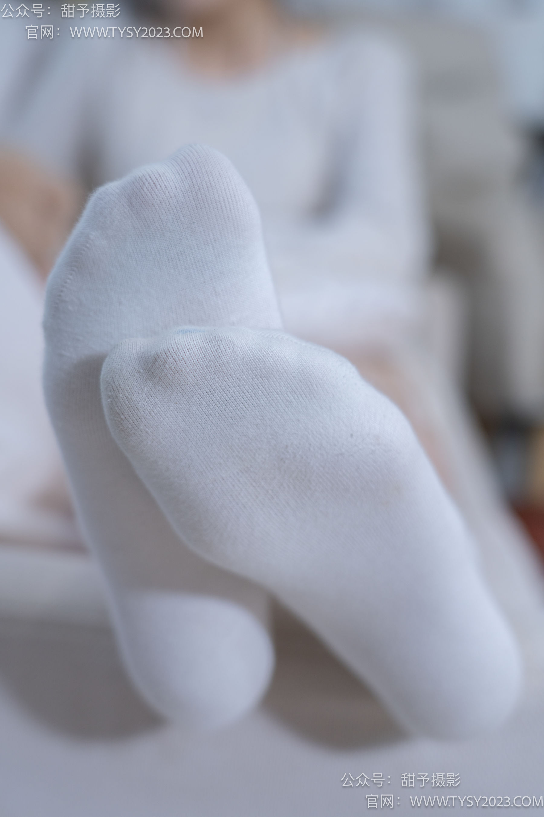 甜予摄影 No.087 静静 -板鞋、白棉袜、裸足/(106P)