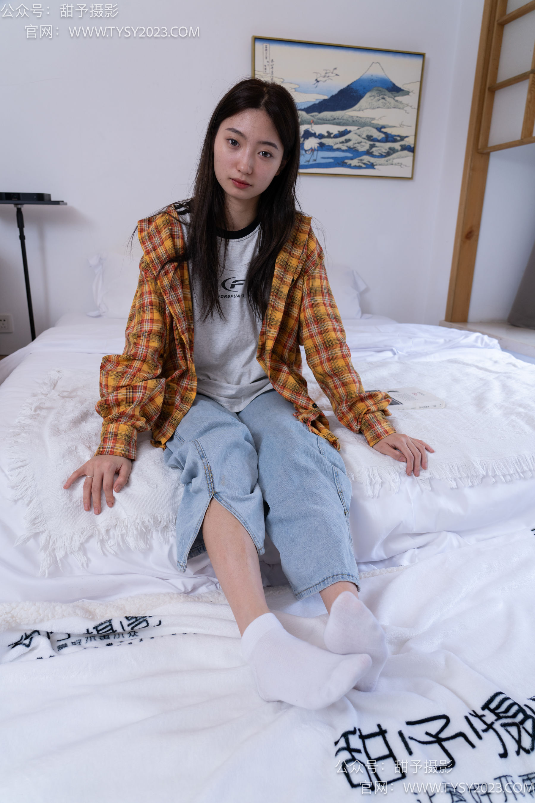 甜予摄影 No.078 雪梨 -帆布鞋、白棉袜、裸足/(140P)