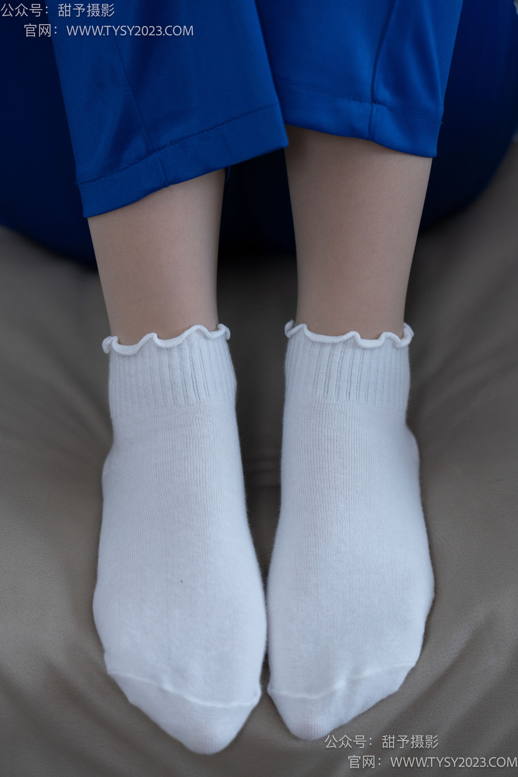 甜予摄影 No.098 璇璇 -校服、板鞋、白棉袜、肉丝（脚尖加固款）/(135P)