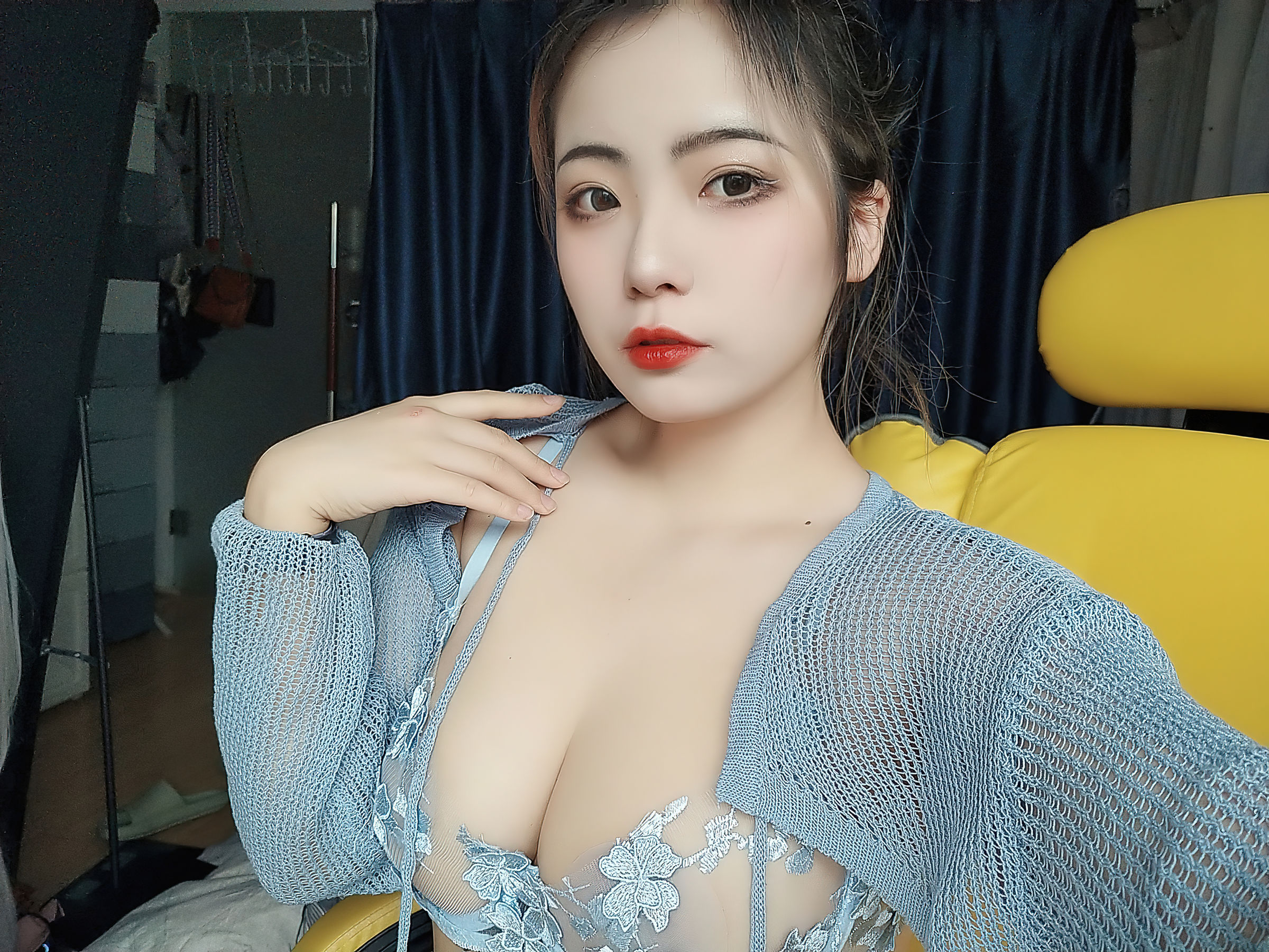 珟_珏Dita - 蓝色花花/(22P)
