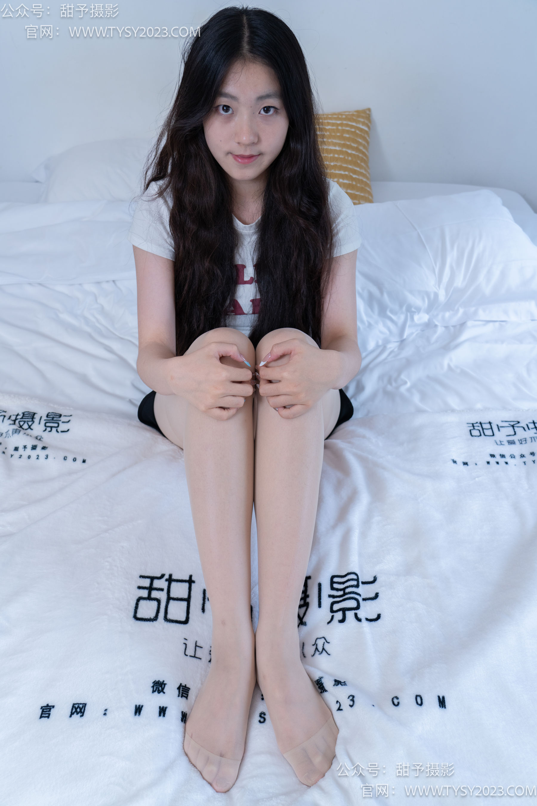 甜予摄影 No.079 小云 -运动鞋、白棉袜、肉丝（脚尖加固款）/(139P)