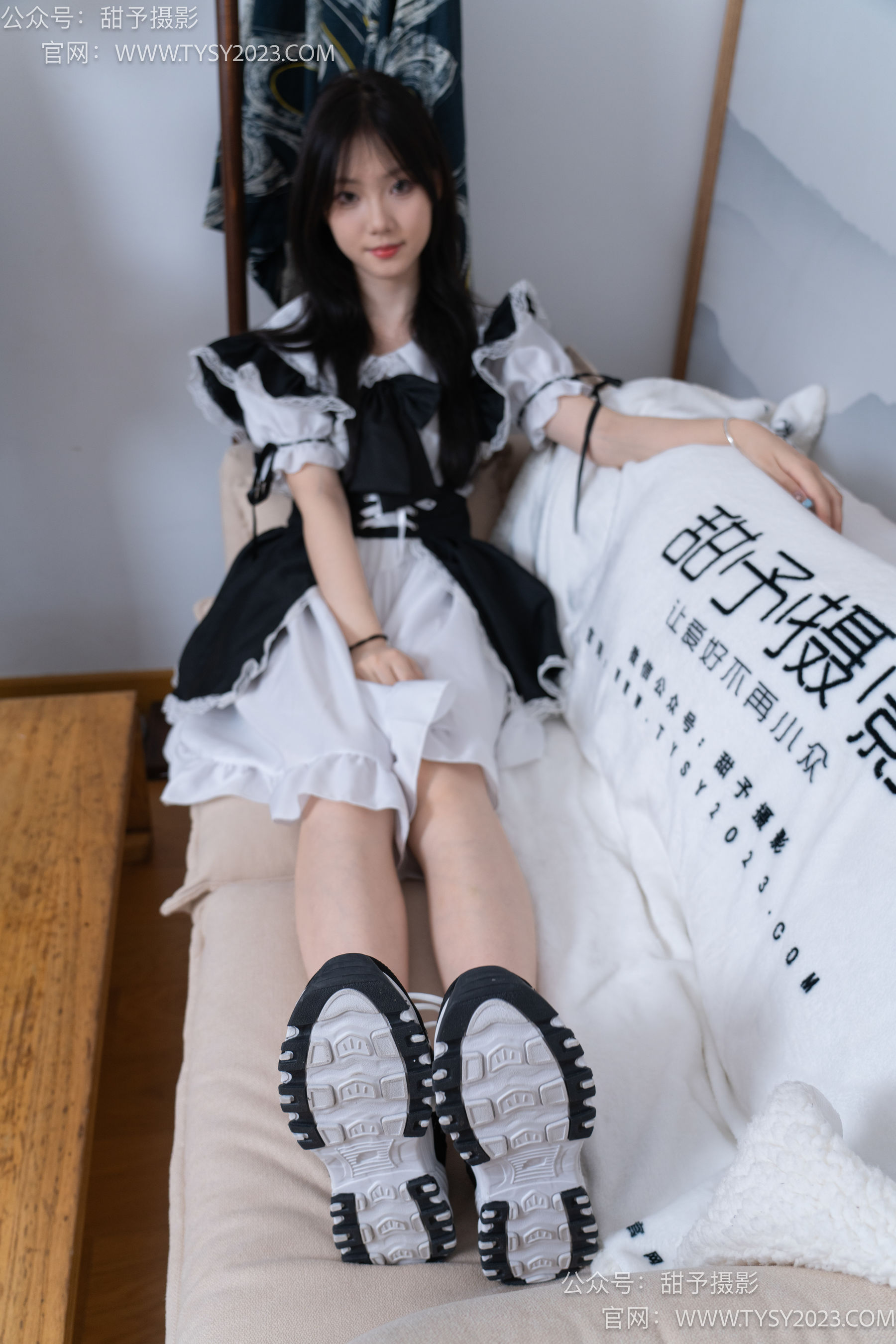 甜予摄影 No.083 璇璇 -运动鞋、白棉袜、裸足/(133P)