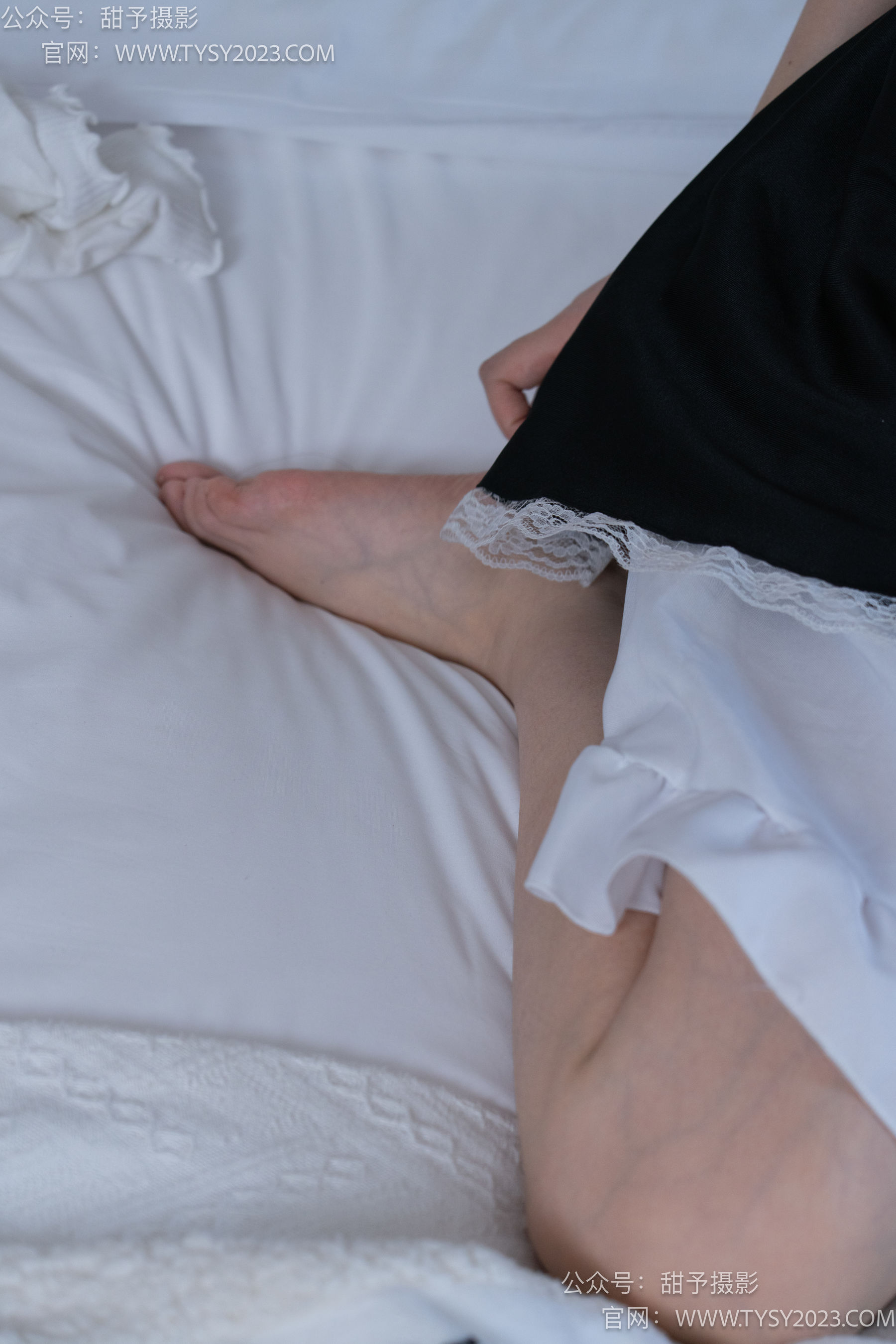 甜予摄影 No.083 璇璇 -运动鞋、白棉袜、裸足/(133P)