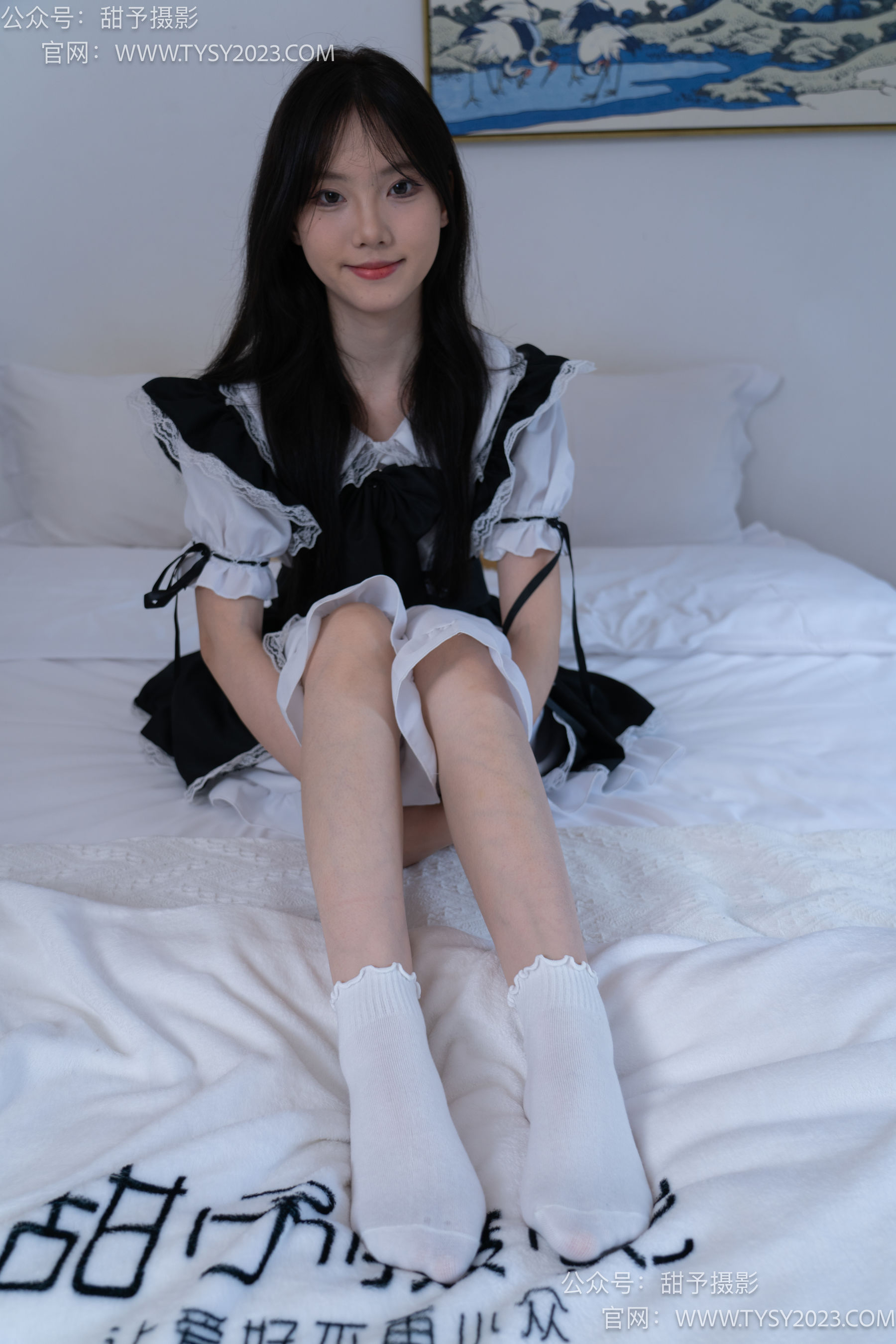 甜予摄影 No.083 璇璇 -运动鞋、白棉袜、裸足/(133P)