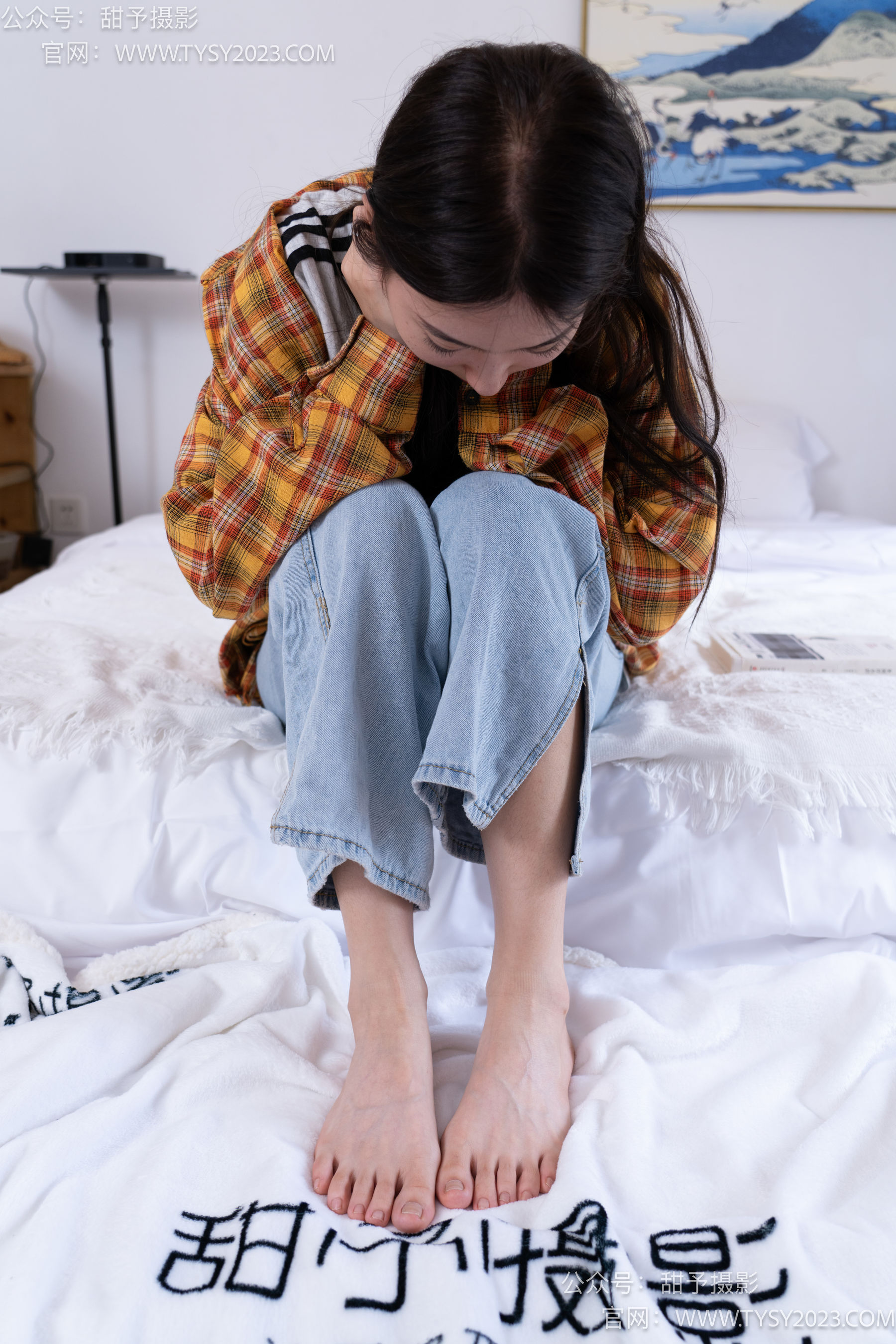 甜予摄影 No.078 雪梨 -帆布鞋、白棉袜、裸足/(140P)